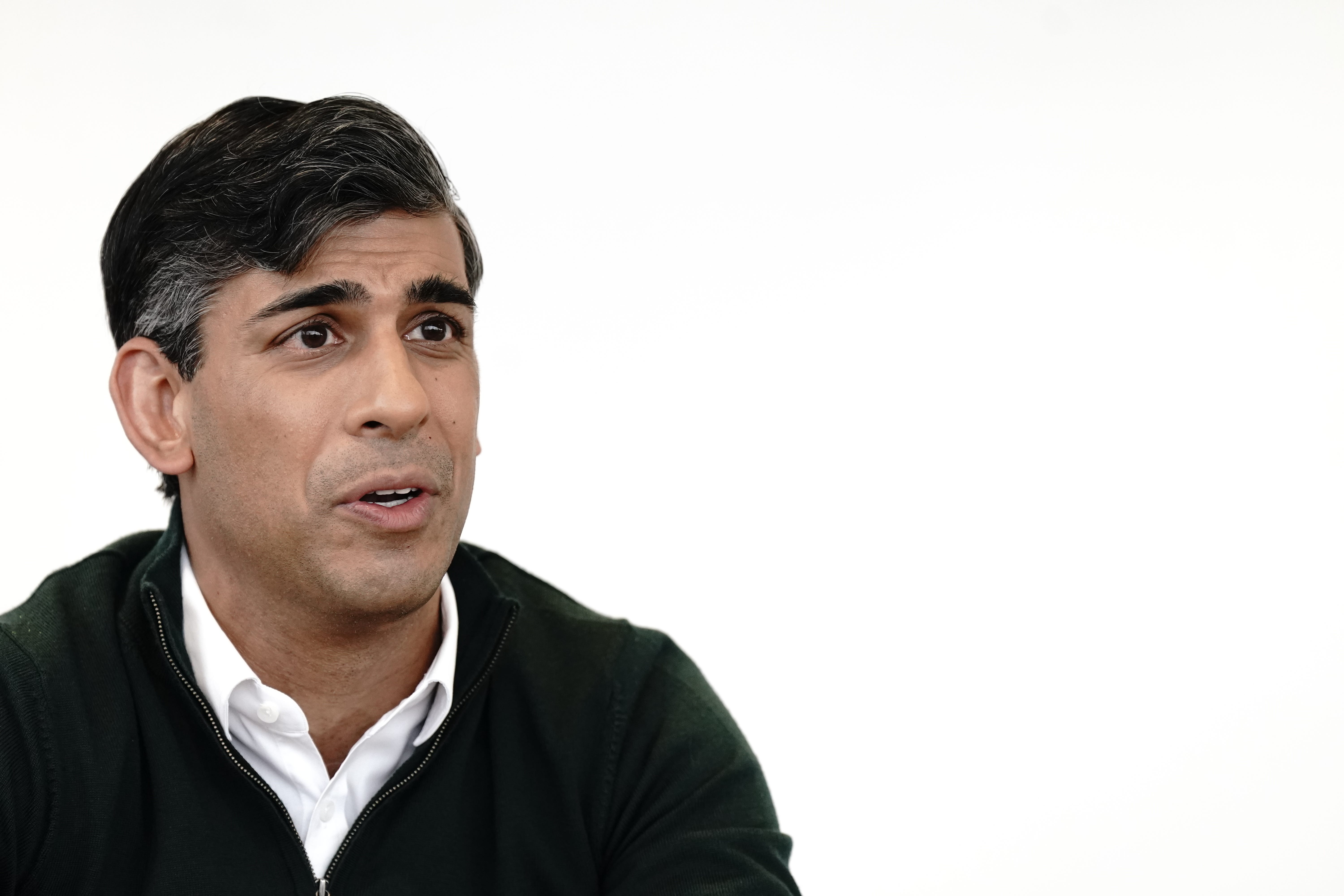 Rishi Sunak quoted an Office for National Statistics official (PA)