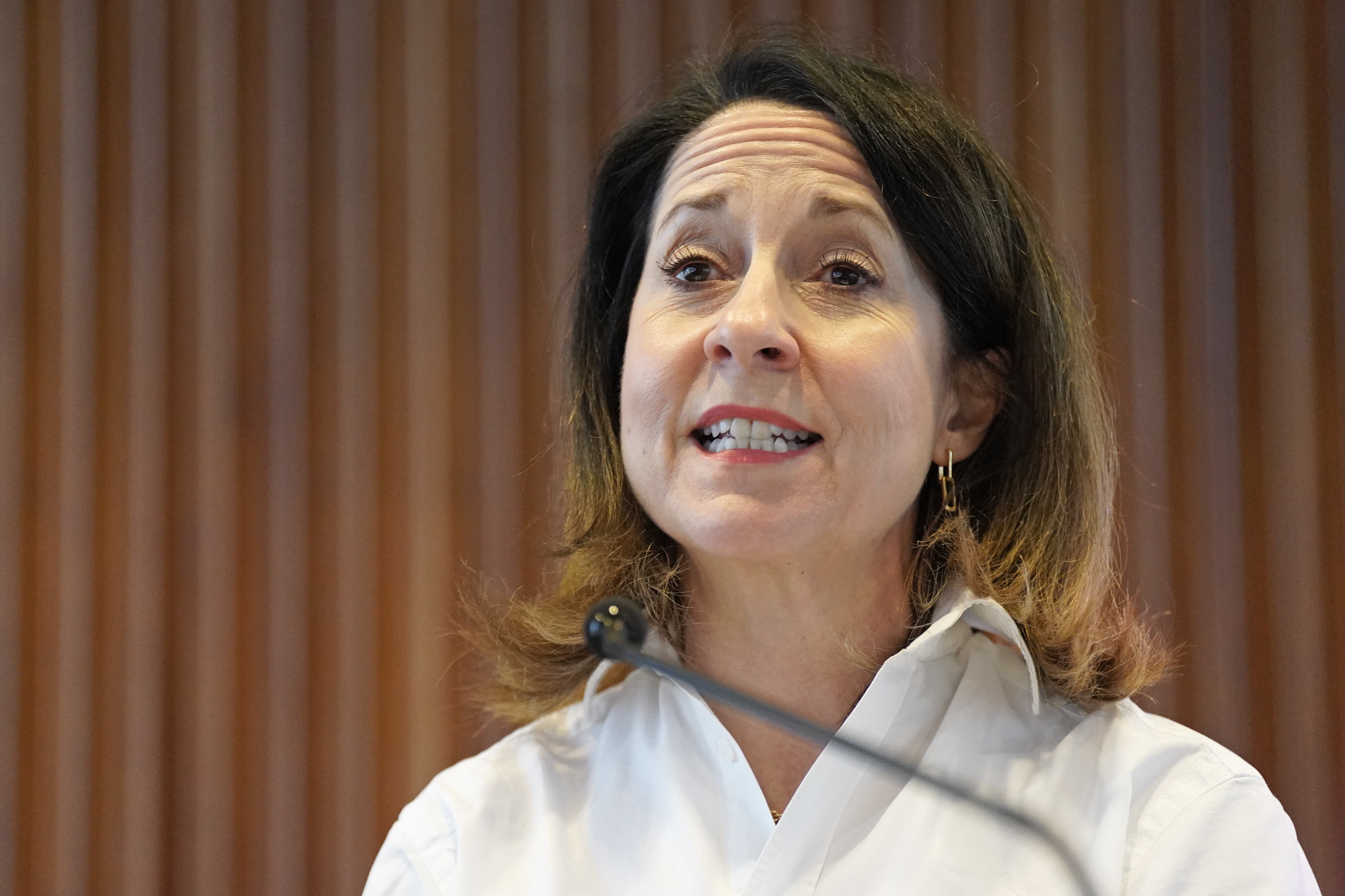 Shadow work and pensions secretary Liz Kendall (Stefan Rousseau/PA)