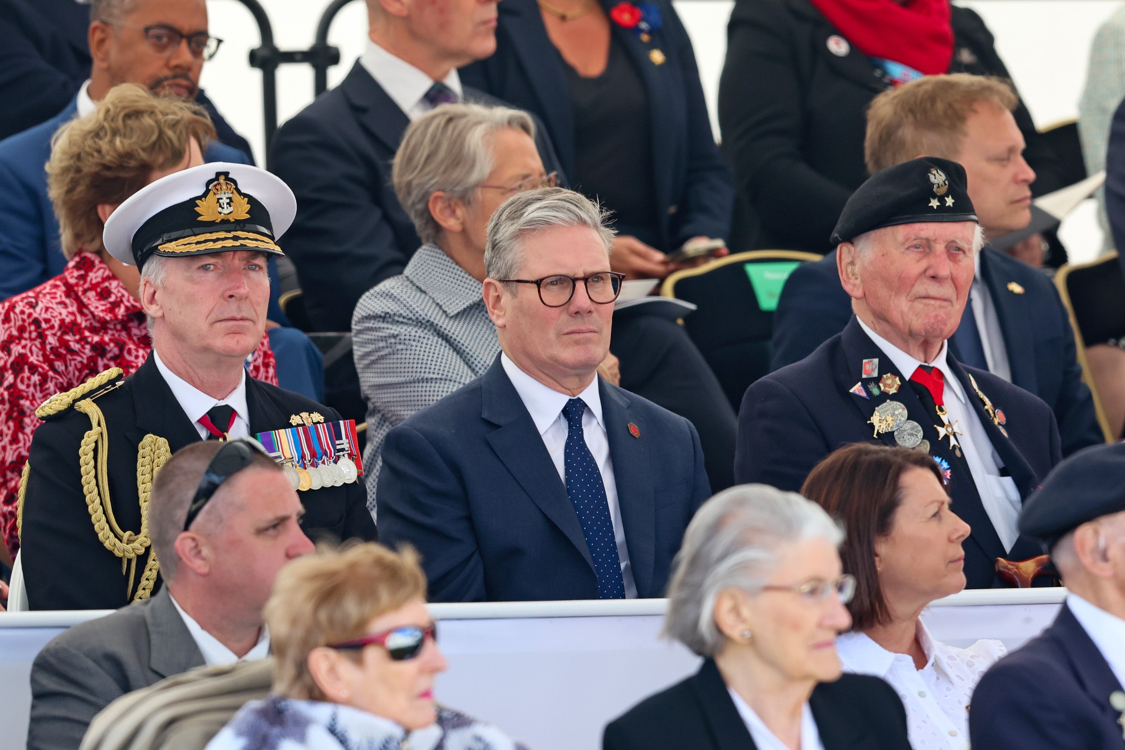 Sir Keir Starmer also attended the events on Thursday