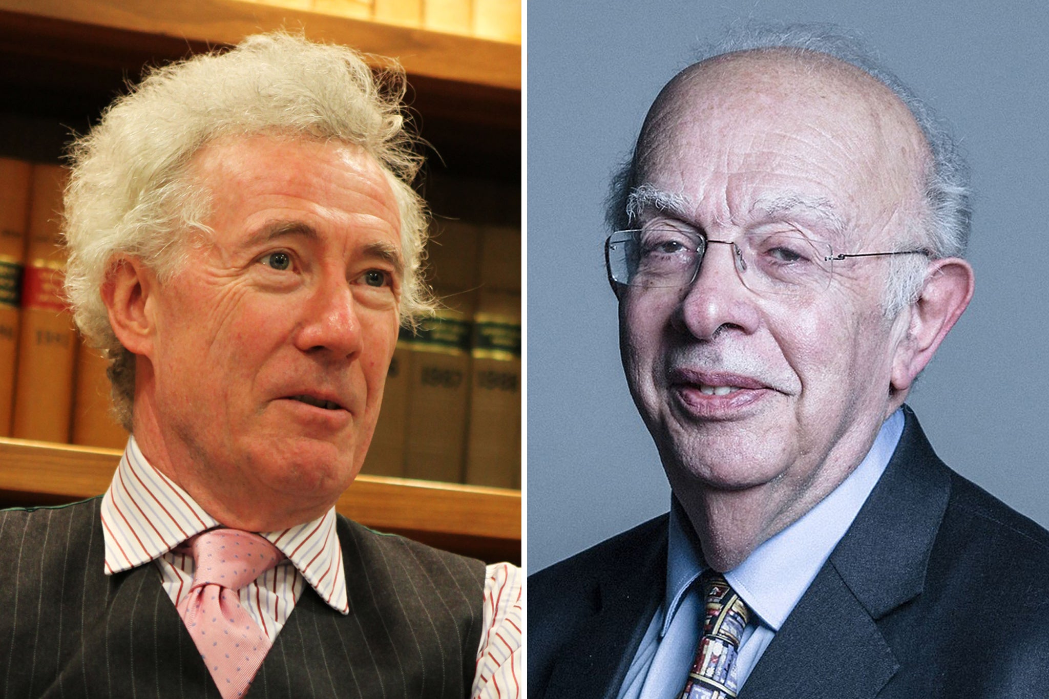 Lord Sumption (left) and Lord Collins have quit Hong Kong’s Court of Final Appeal