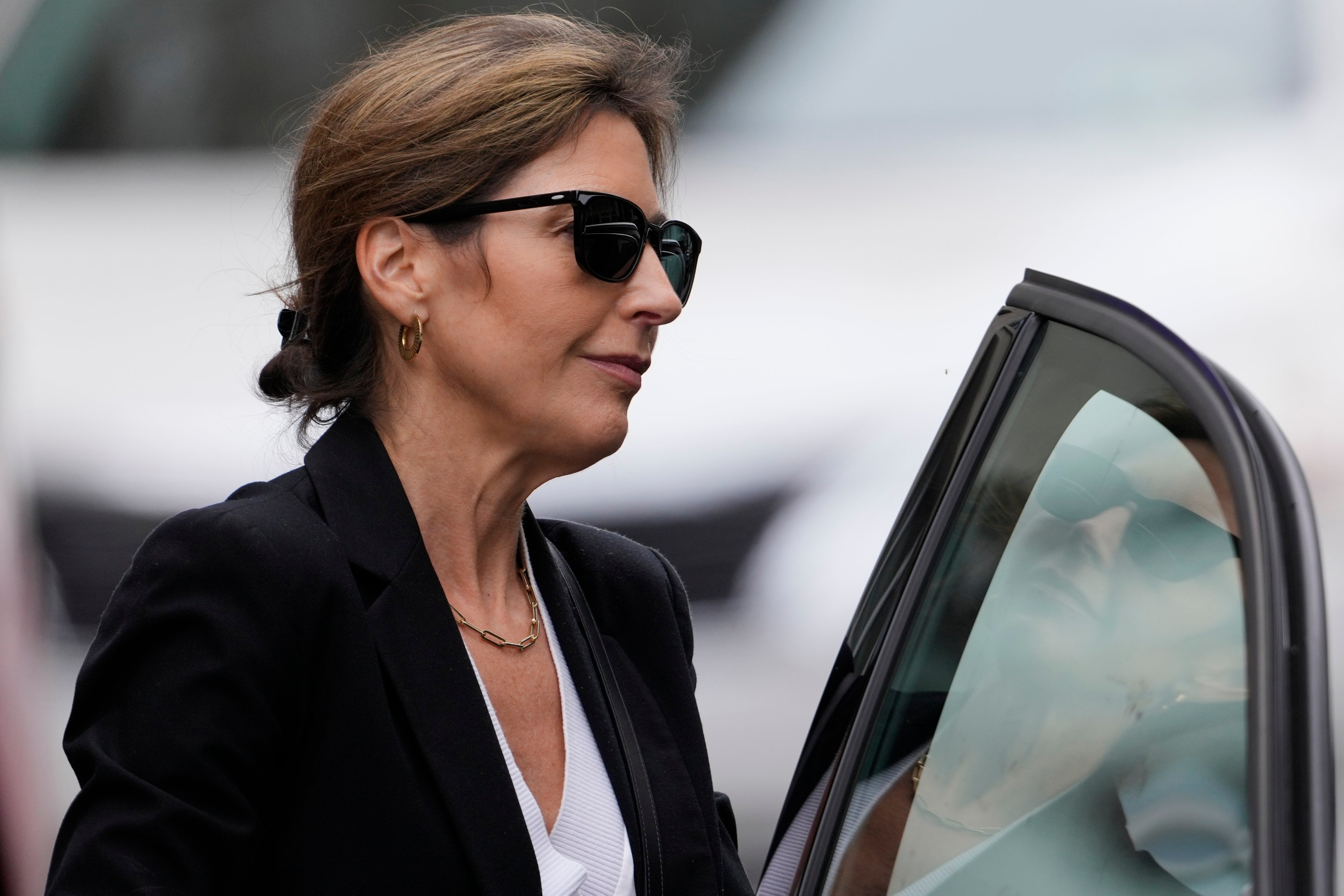 Hallie Biden departs from federal court, Thursday, June 6, 2024, in Wilmington