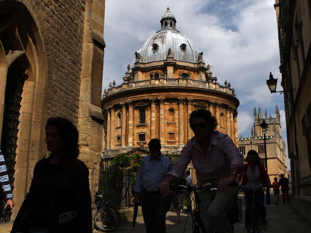 <p>Oxford and Cambridge have been knocked off their perch</p>