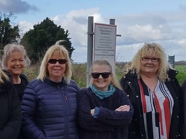 Residents Jan Palmer, Shirley De’ath, Pat Welsh and Susan Threddar say the plans will cause misery