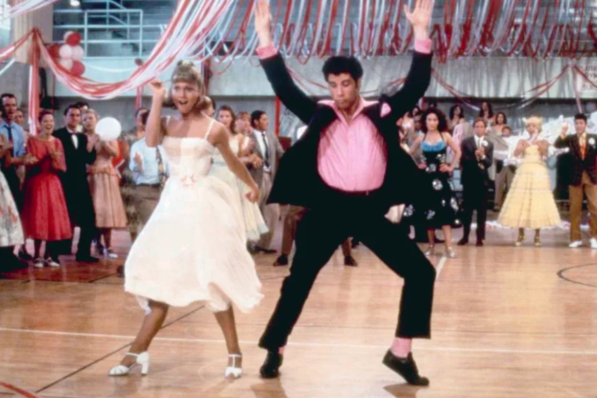 John Travolta’s statement socks in ‘Grease’