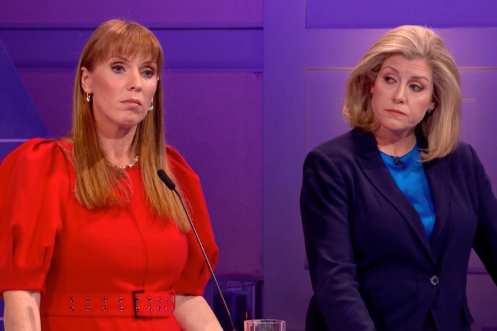 Angela Rayner and Penny Mordaunt