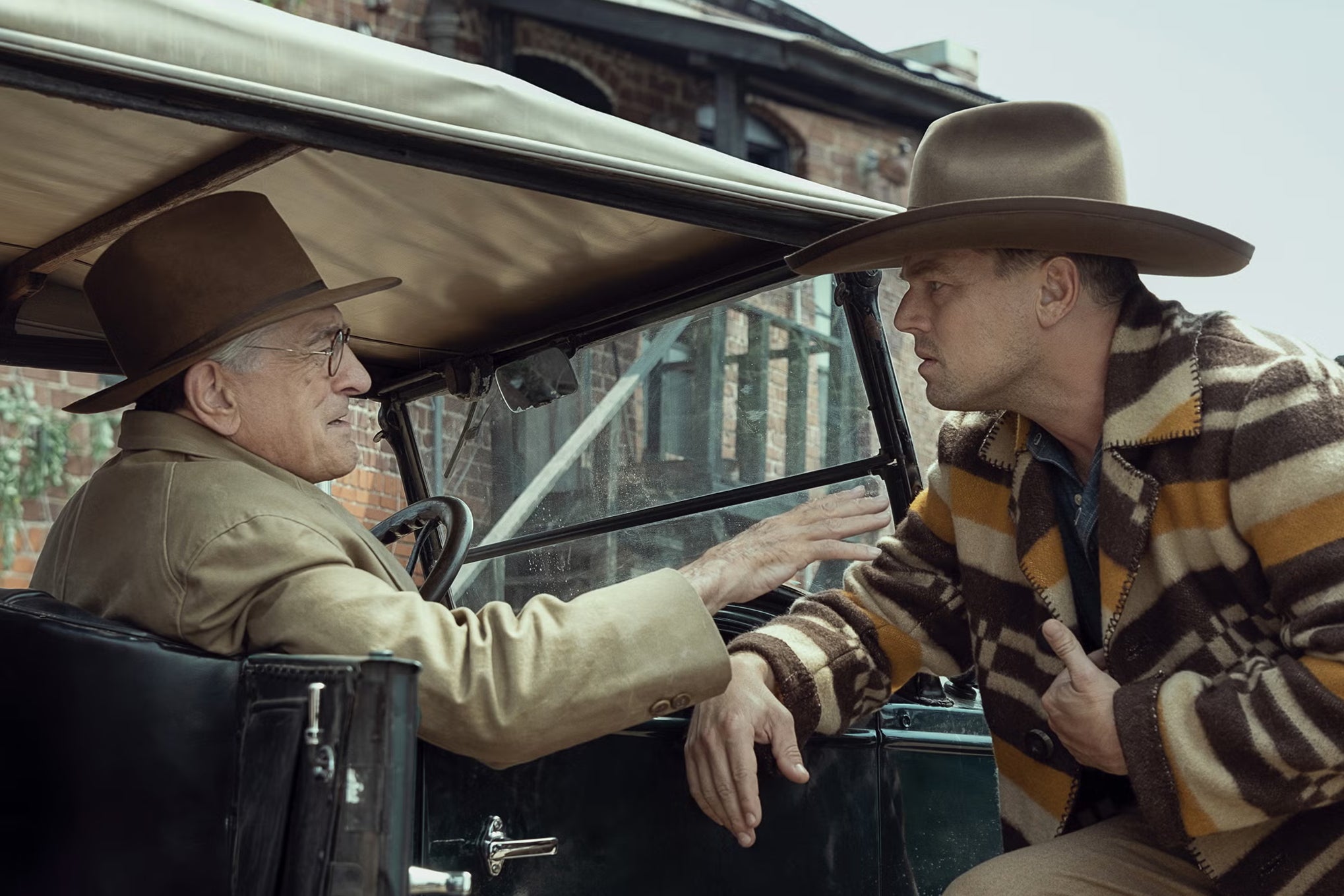 Robert De Niro and Leonardo DiCaprio in ‘Killers of the Flower Moon'