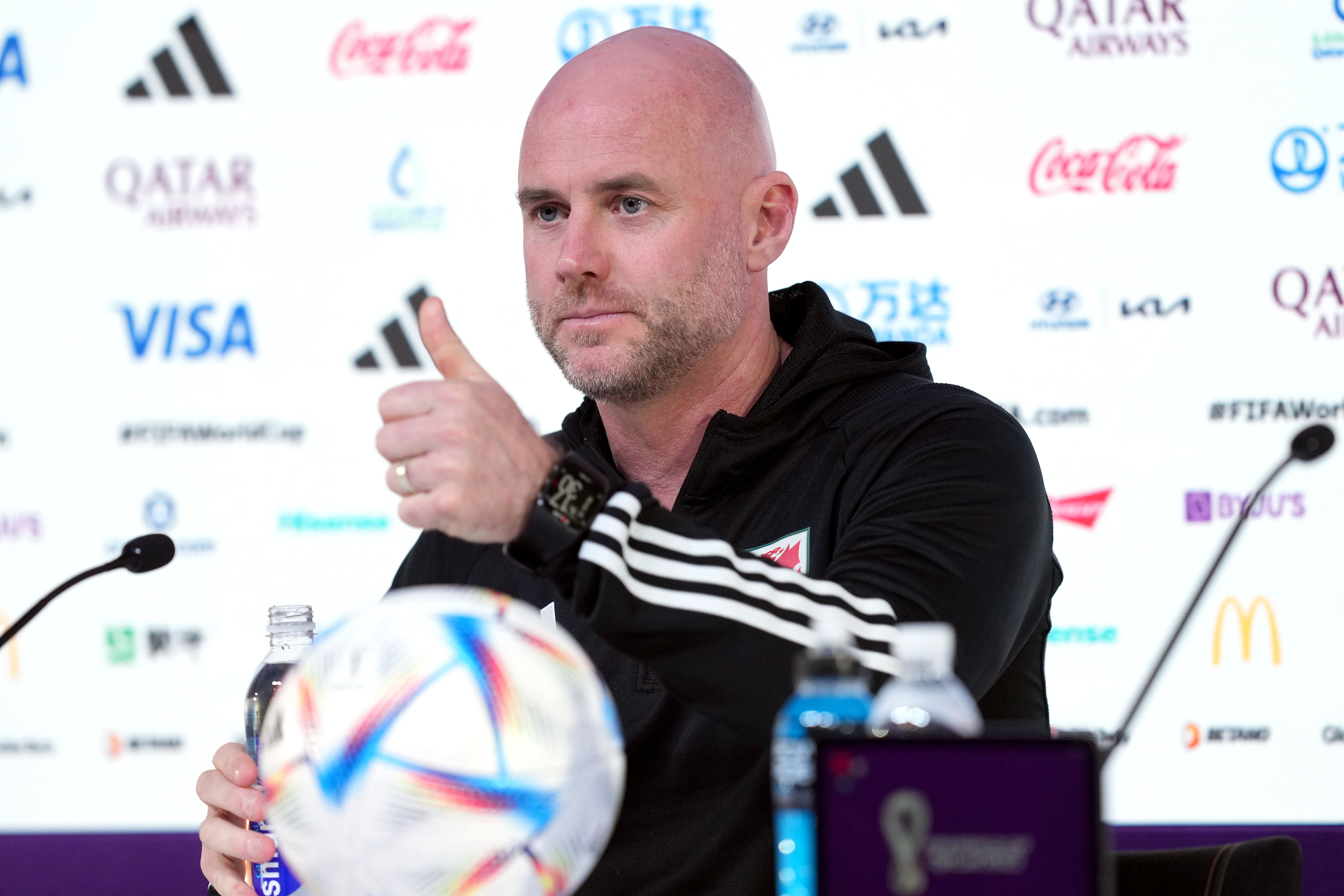 Rob Page’s side will not play at Euro 2024 (Martin Rickett/PA)