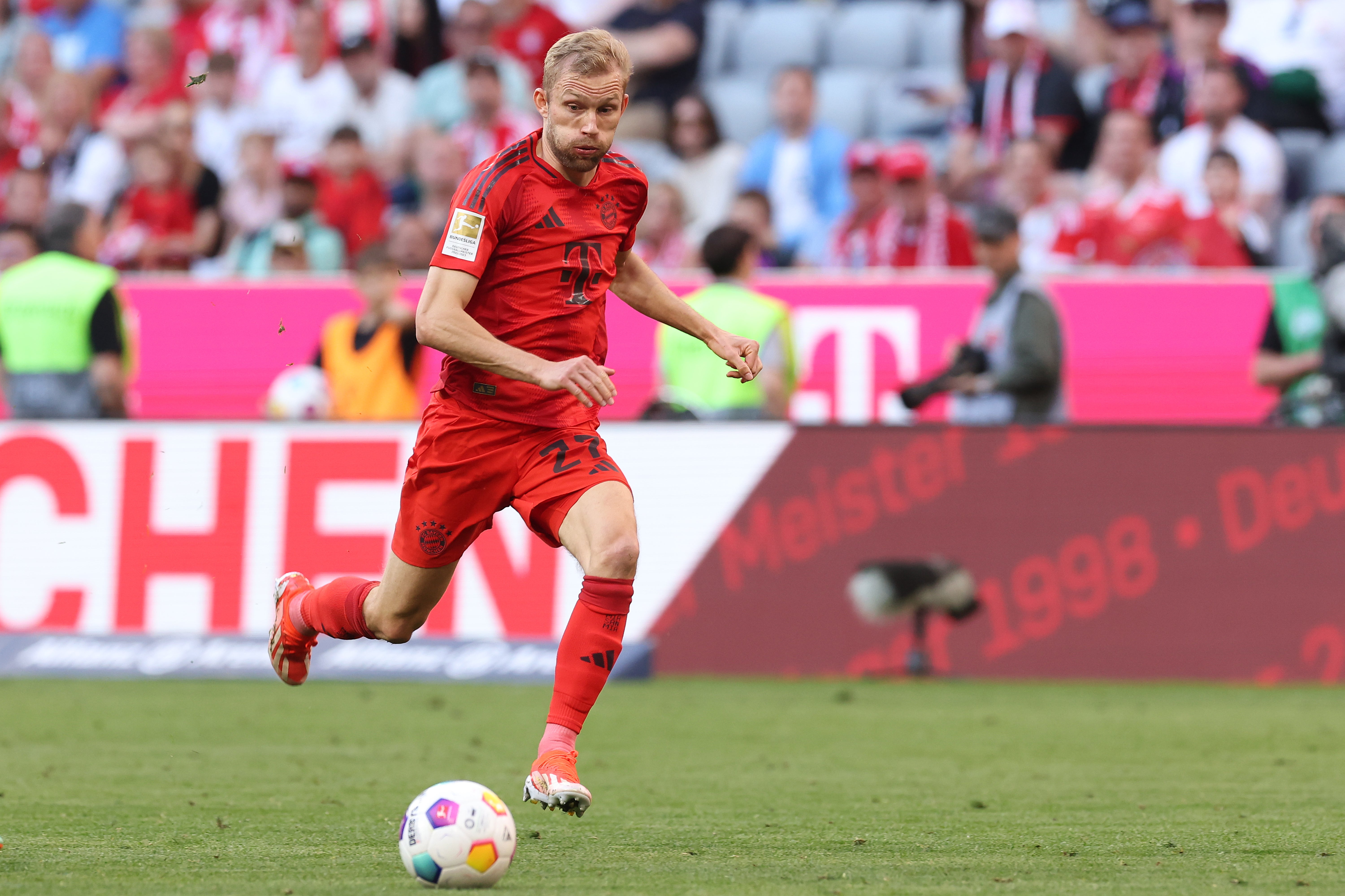 Konrad Laimer has impressed for Bayern Munich this season