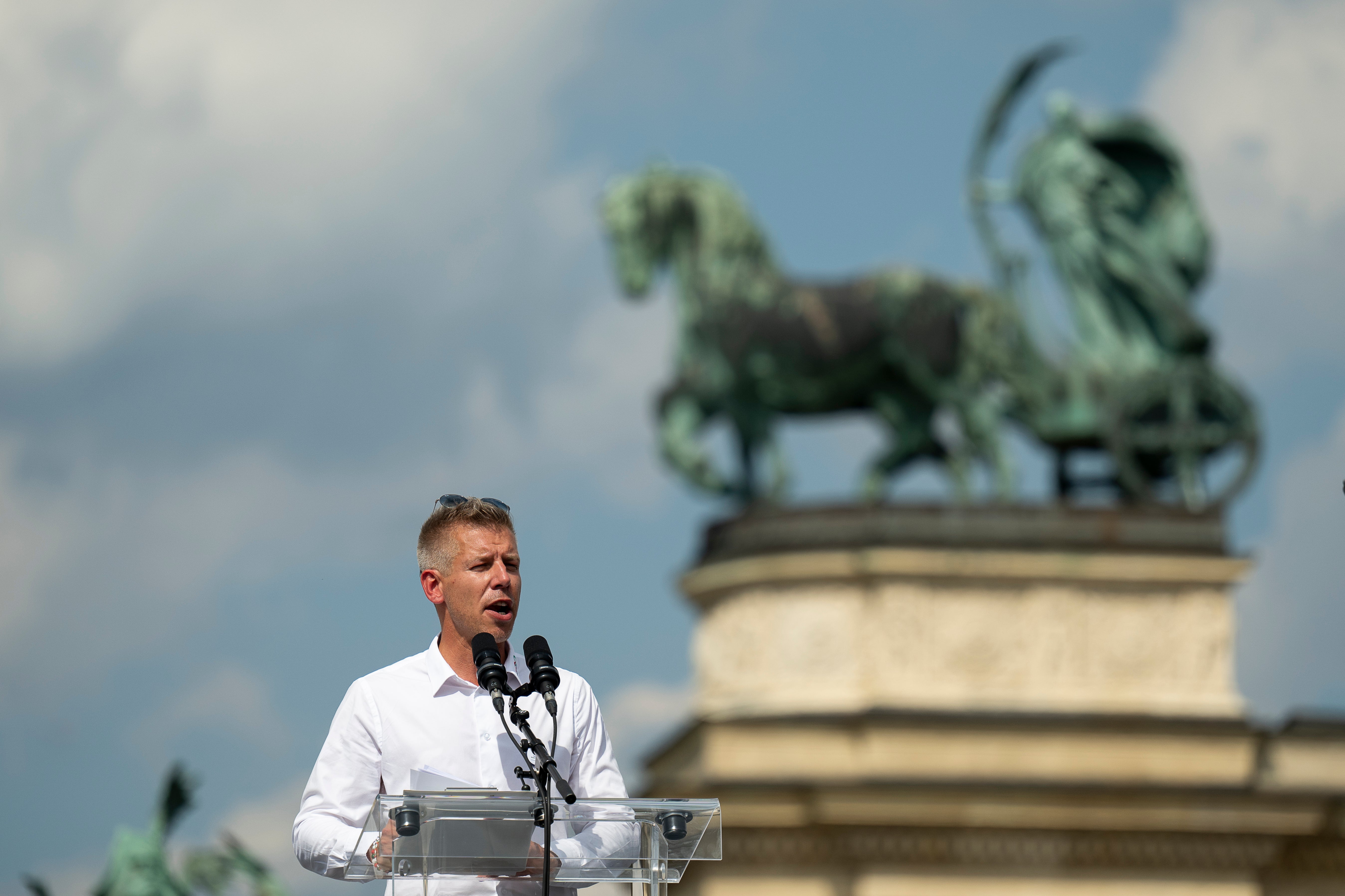 European Election Hungary Protest