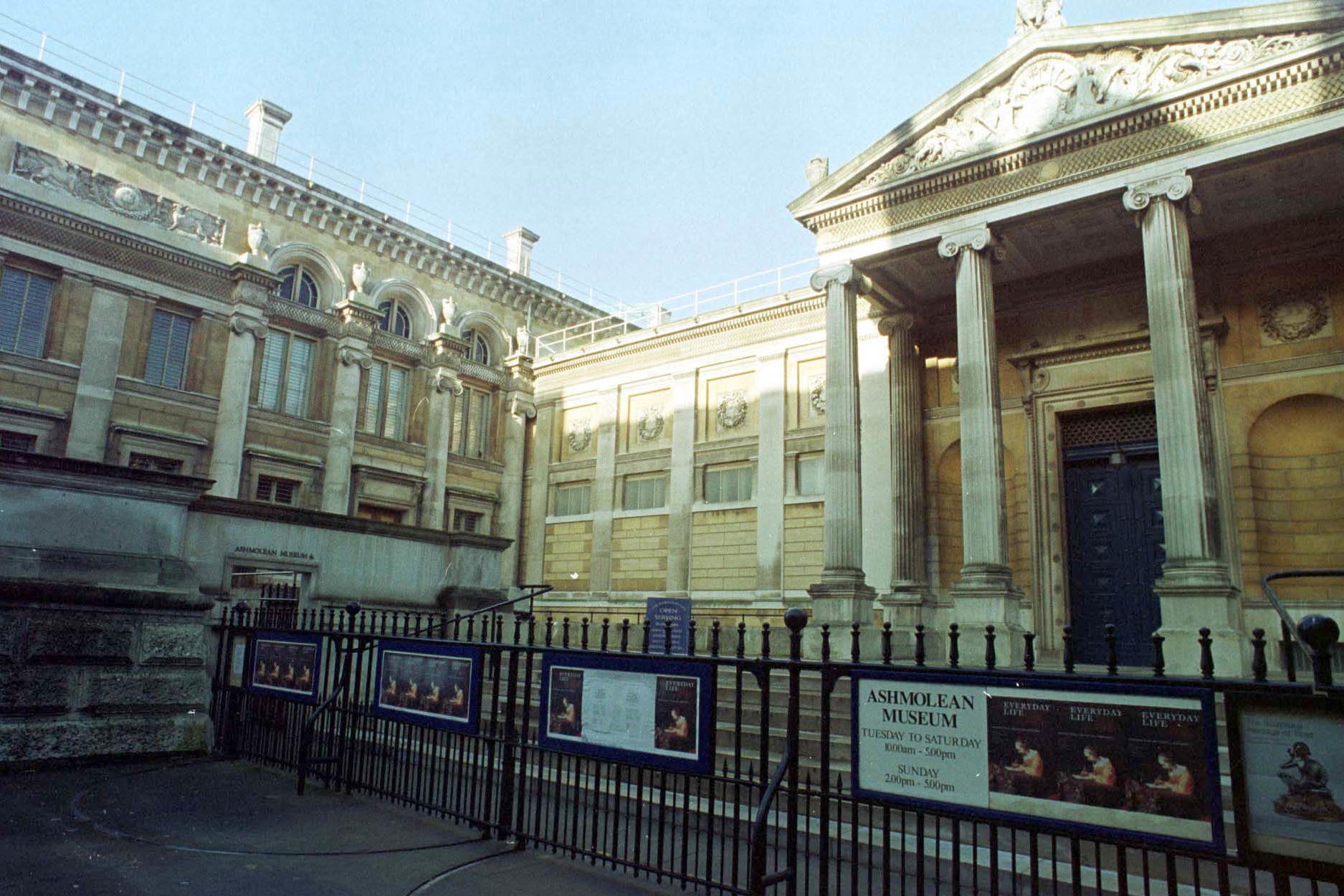 The Ashmolean Museum in Oxford (Martyn Hayhow/PA)