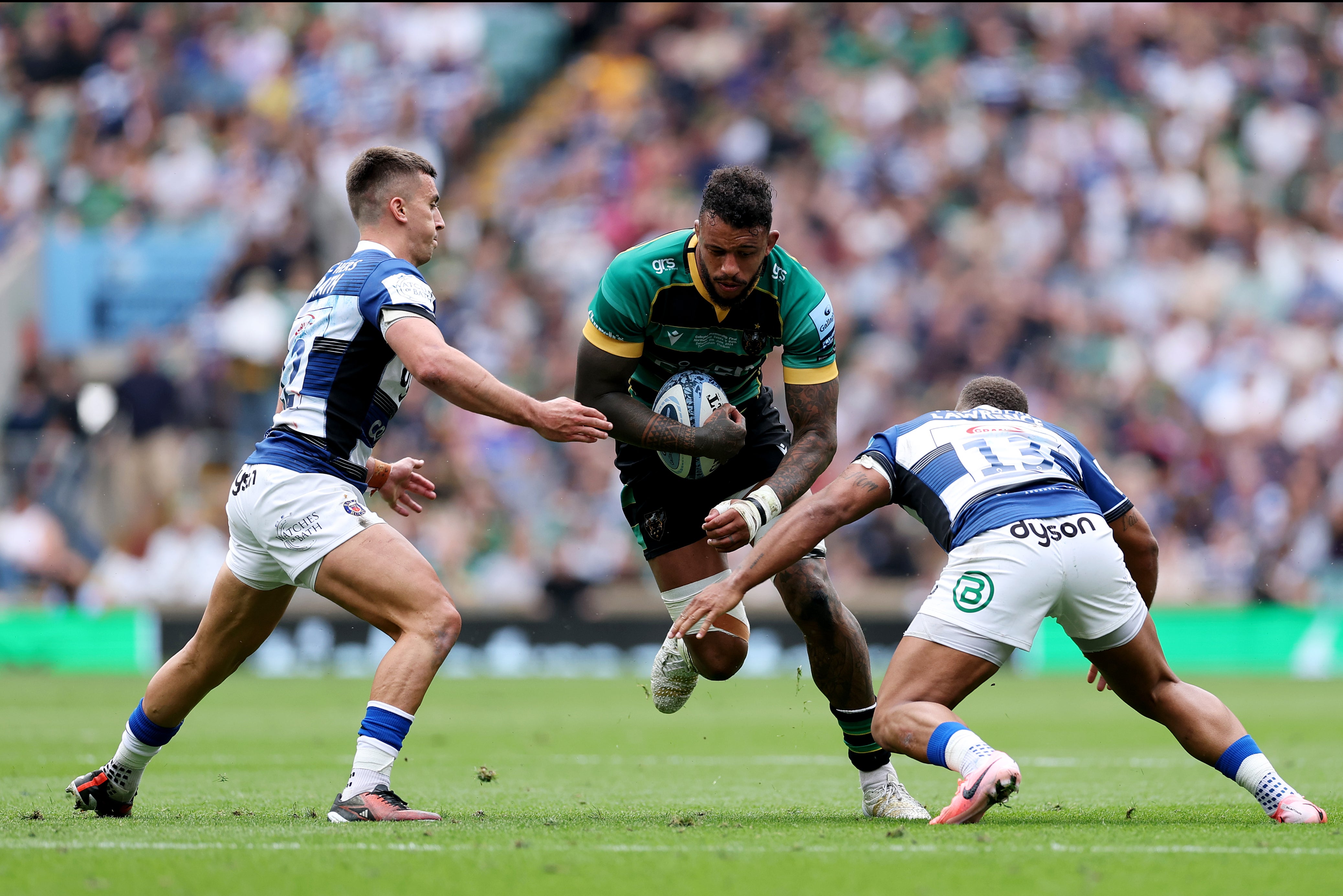 Courtney Lawes’ qualities on and off the pitch have been hailed