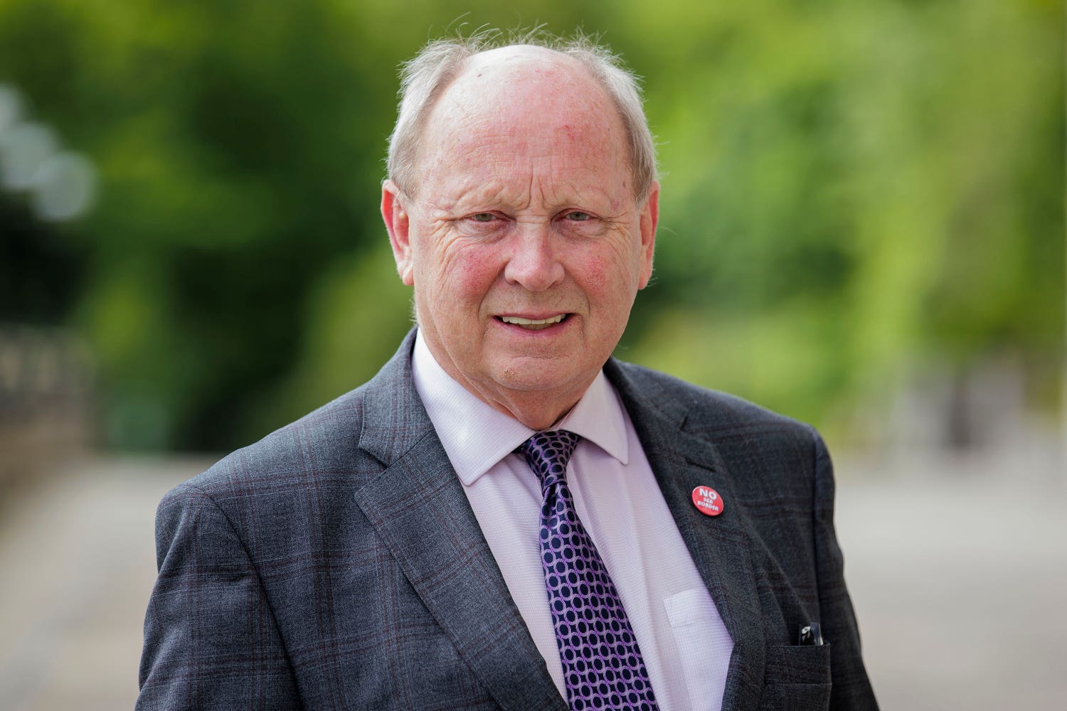 TUV leader Jim Allister pictured at Stormont (Liam McBurney/PA)