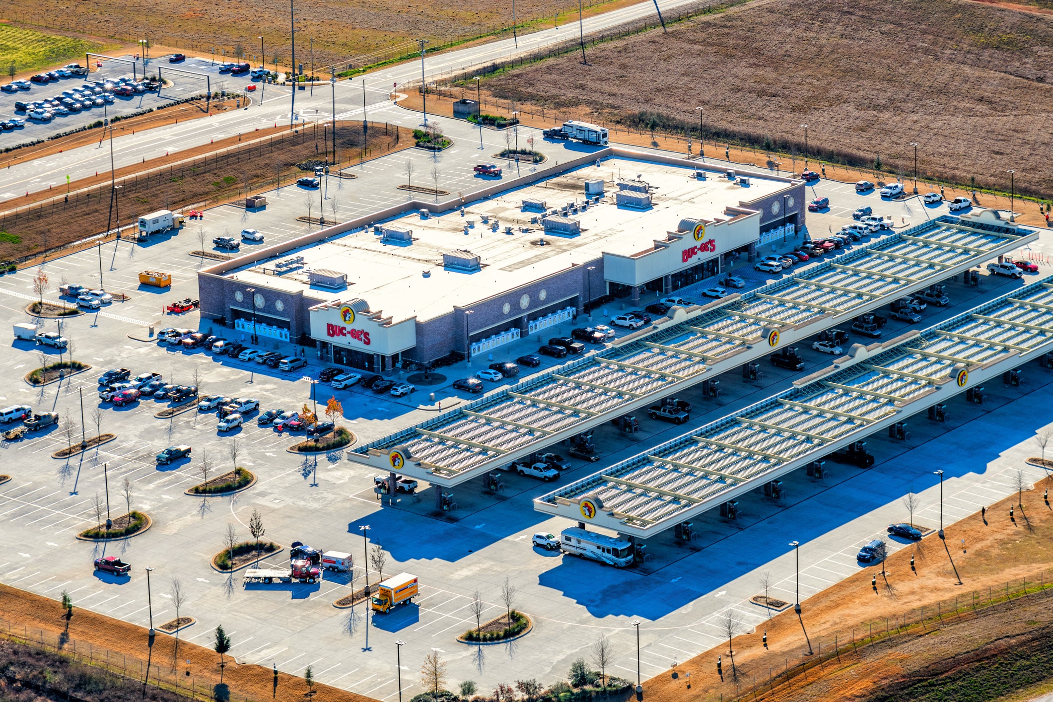 Buc-ee’s travel center in Robertsdale, Alabama, the first location opened outside of Texas in 2019