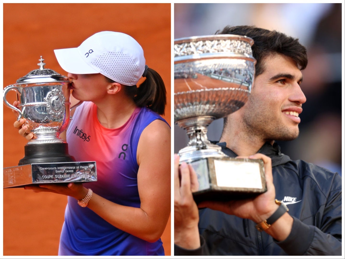 The big question facing Carlos Alcaraz and Iga Swiatek after French Open titles