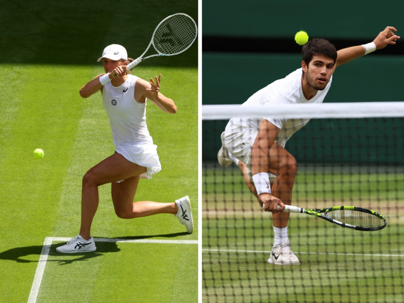 Swiatek and Alcaraz will face different challenges at Wimbledon