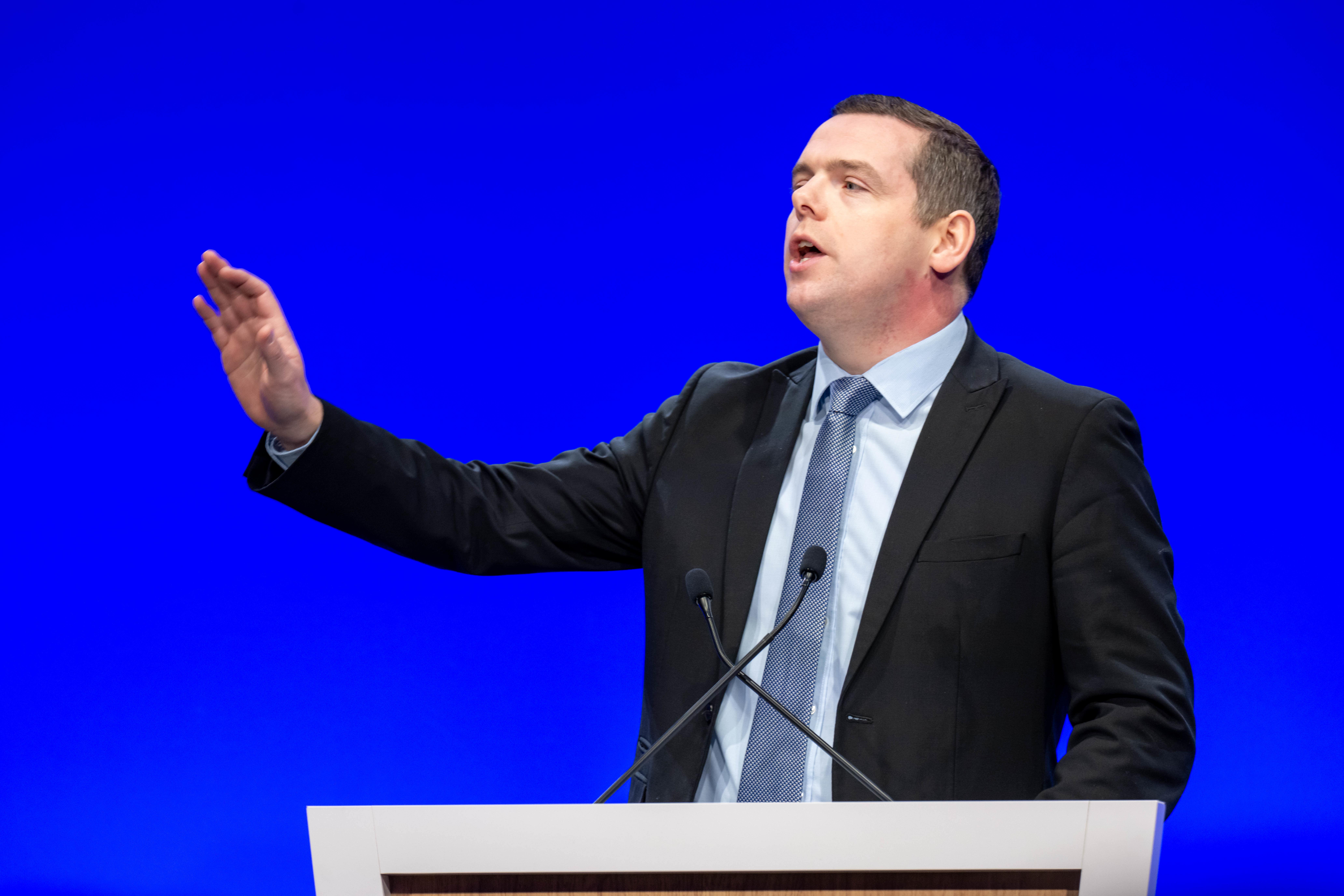 Douglas Ross has announced he is quitting as Scottish Tory leader