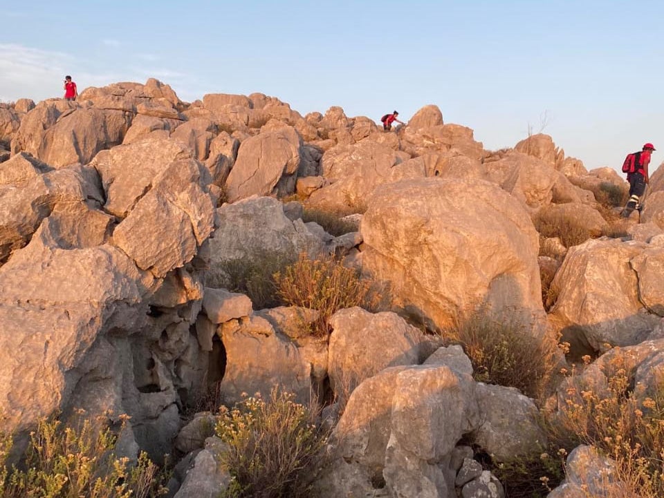 The relentless search for Dr Mosley continued for days in the scorching heat