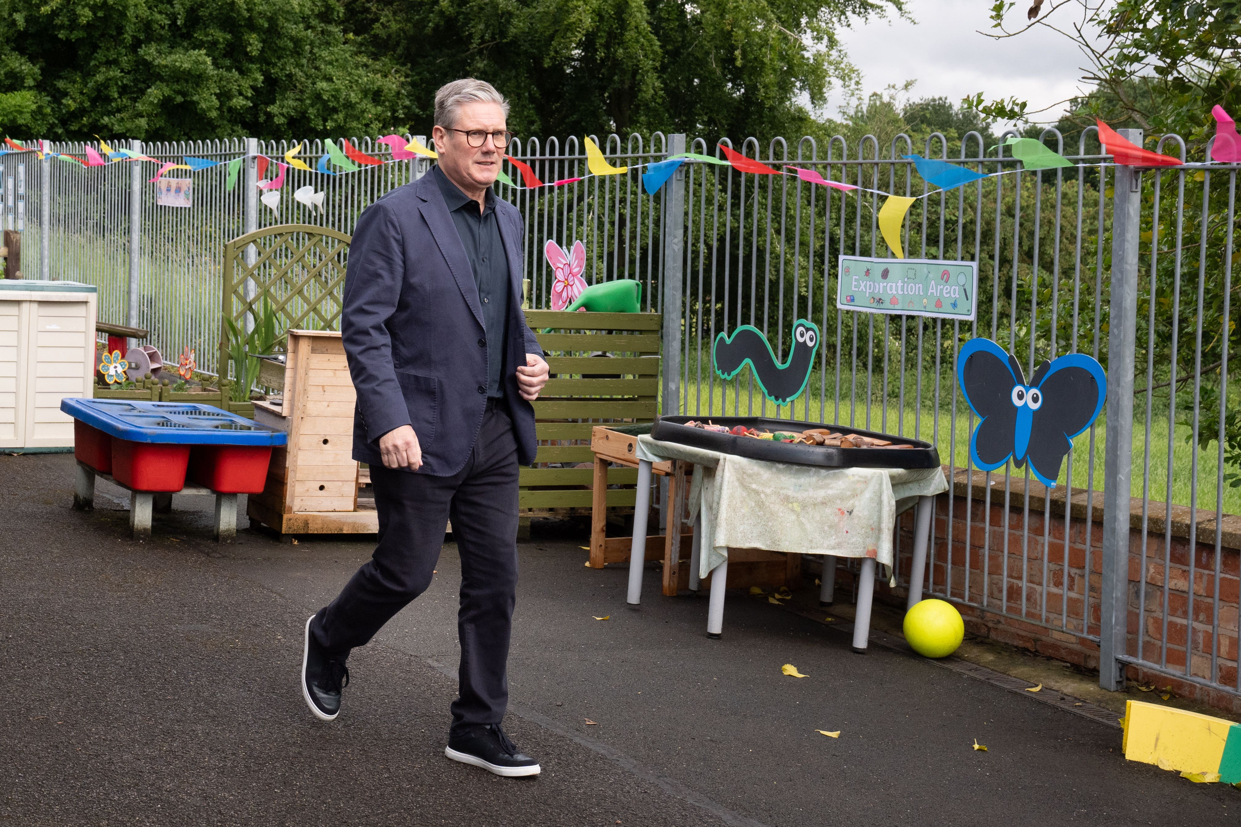 Labour leader Sir Keir Starmer has insisted he will not have to raise taxes on working people if his party wins the election (Stefan Rousseau/PA)