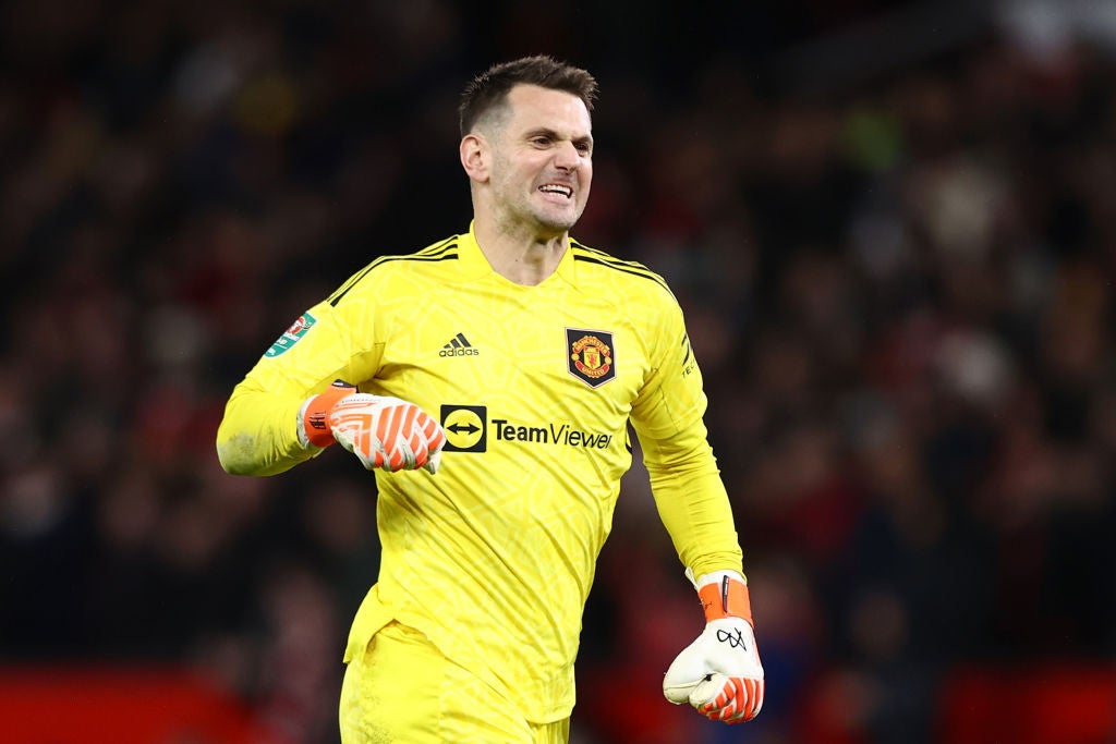 Heaton is a back-up option at Manchester United