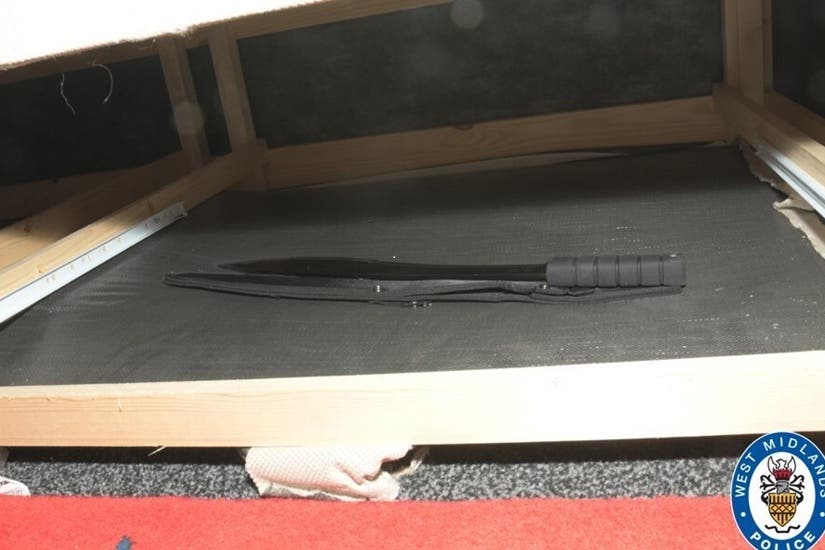 The knife used to killed Mr Seesahai which was found under the youth’s bed