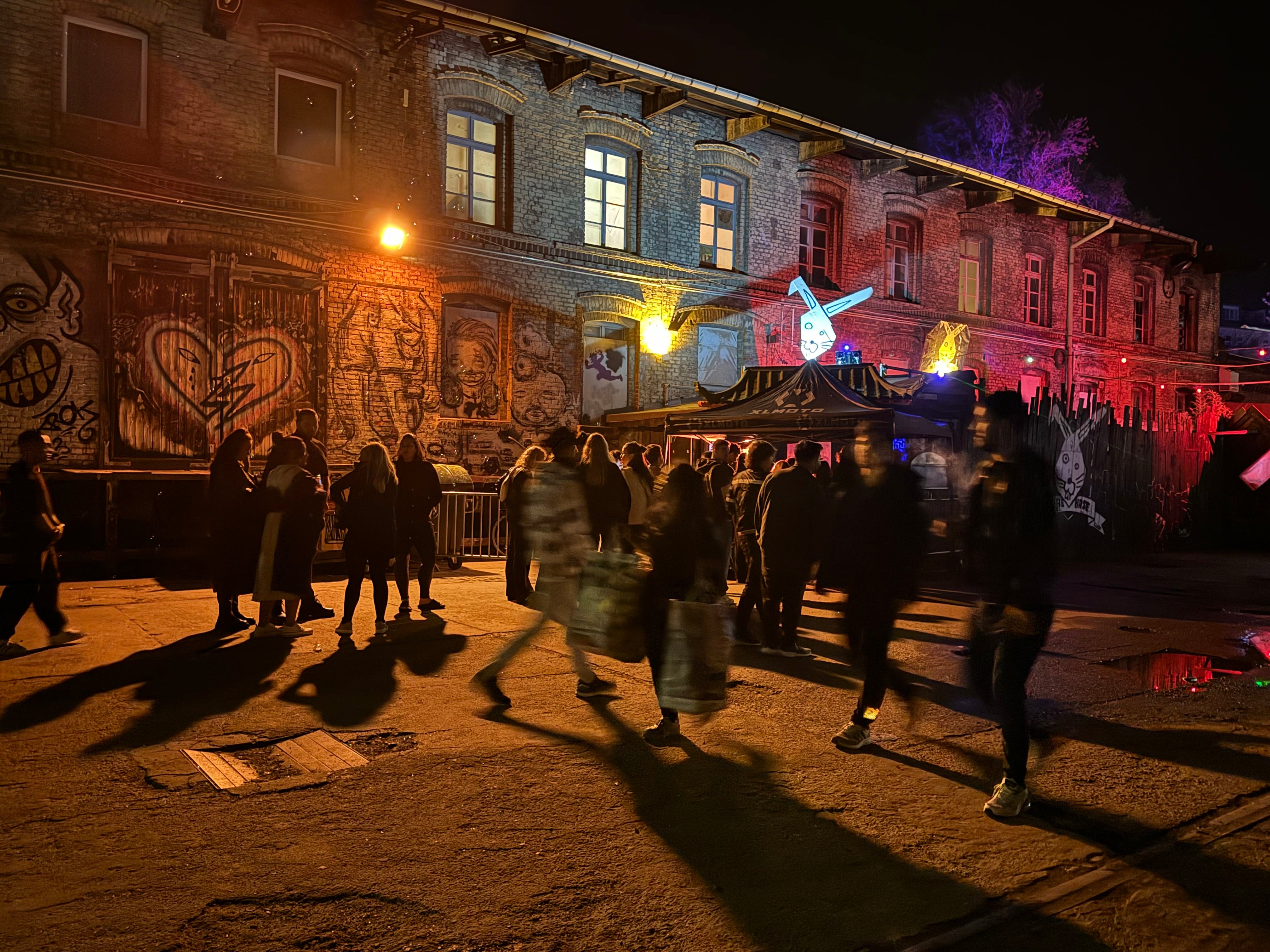 RAW at night: The former National Railway Repair Works is now home to bars, clubs and other cultural institutions