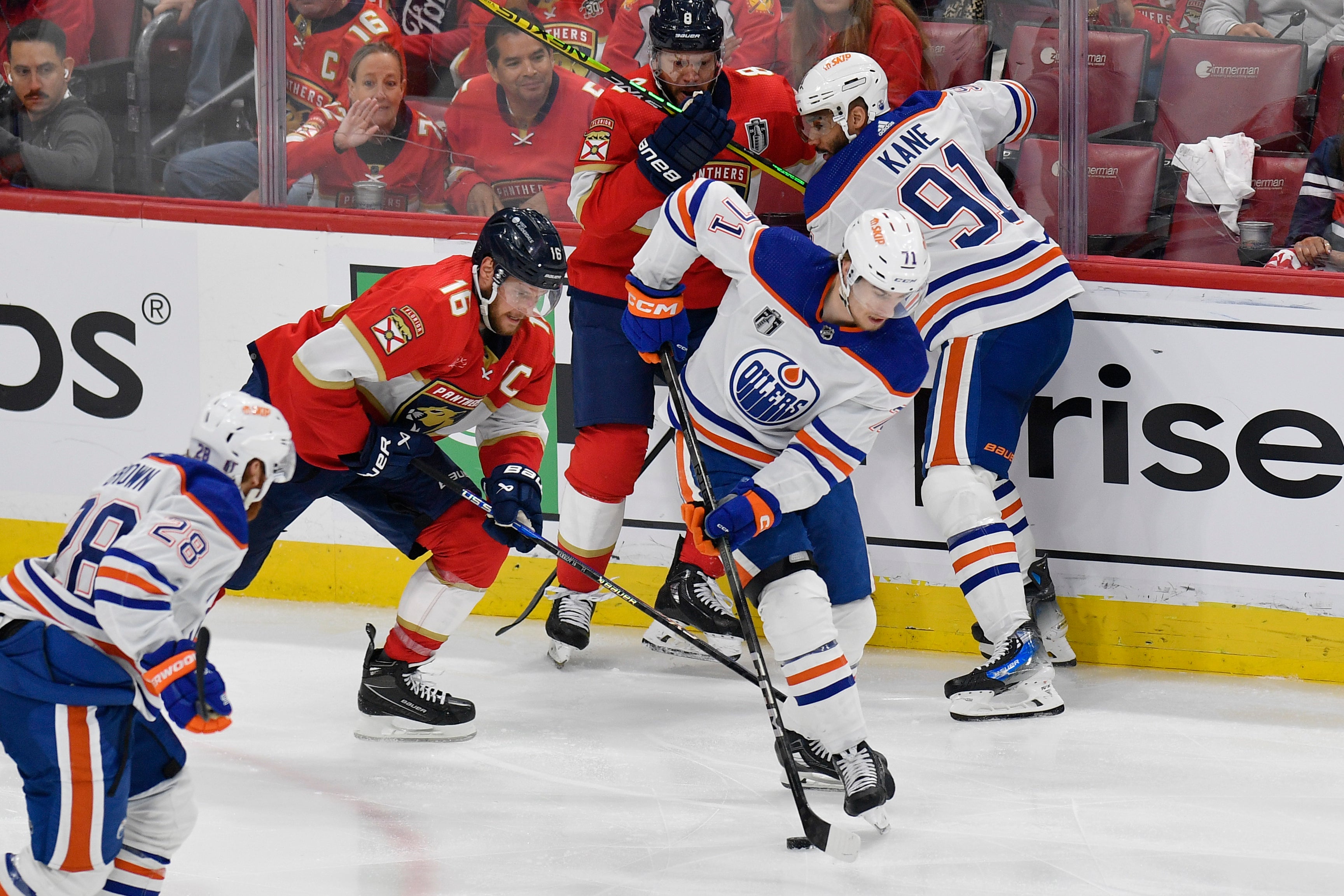 Stanley Cup Oilers Panthers Hockey