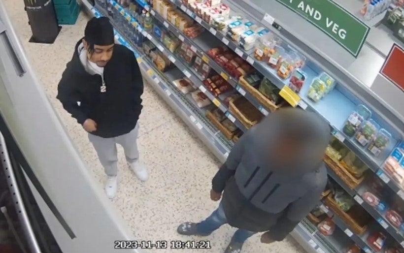 Shawn Seesahai seen at a petrol station shortly before his death