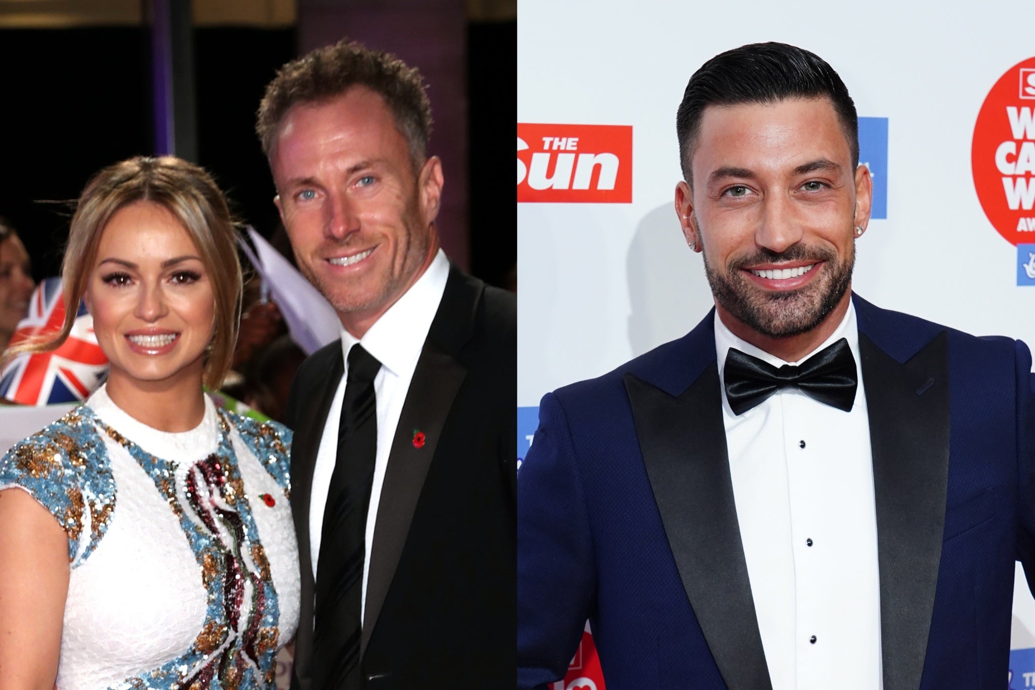 Ola Jordan, James Jordan and Giovanni Pernice