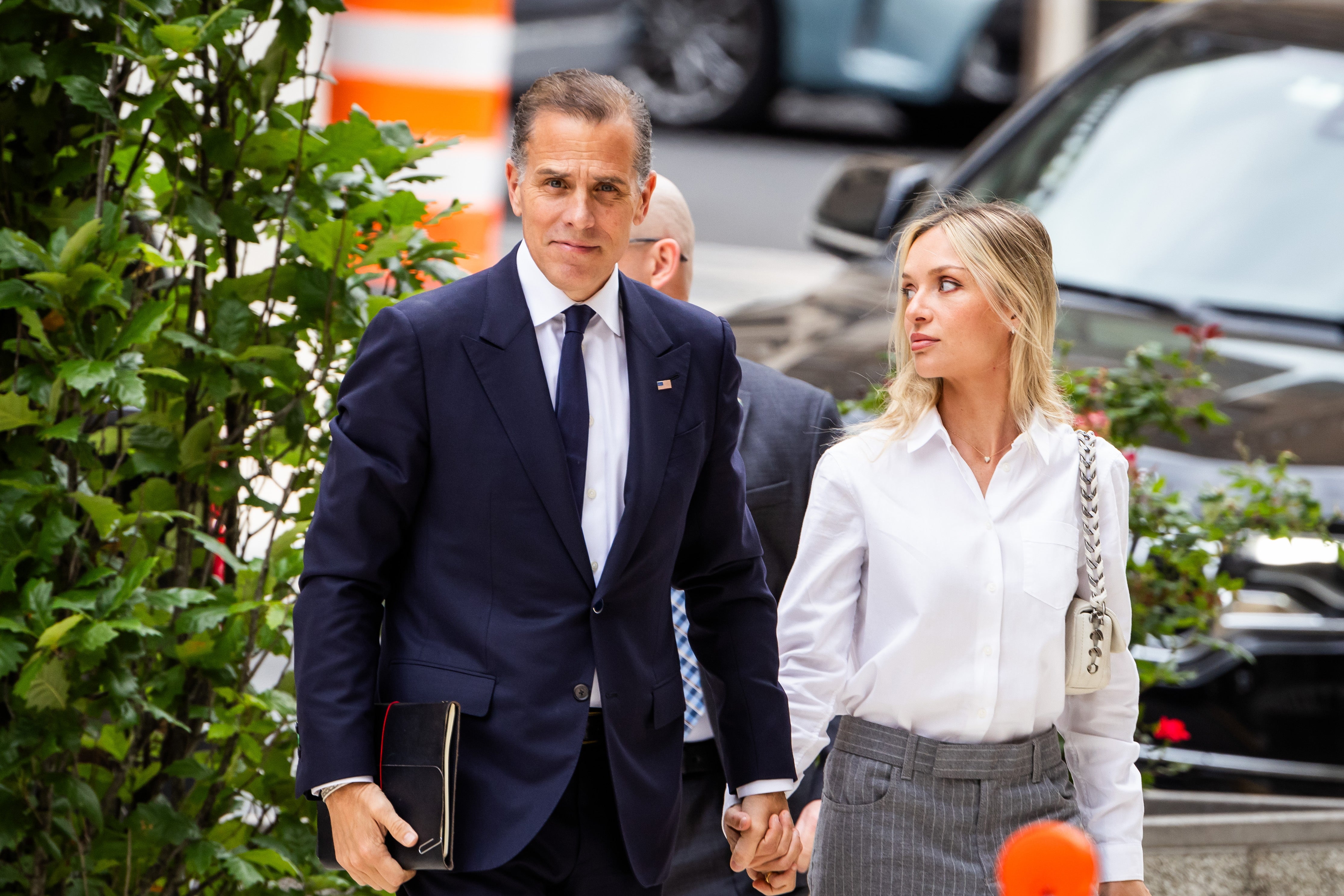 Hunter Biden and his wife Melissa Cohen Biden arrive for the second day of jury deliberations in his federal gun trial at the US Federal District Court in Wilmington, Delaware, USA, 11 June 2024