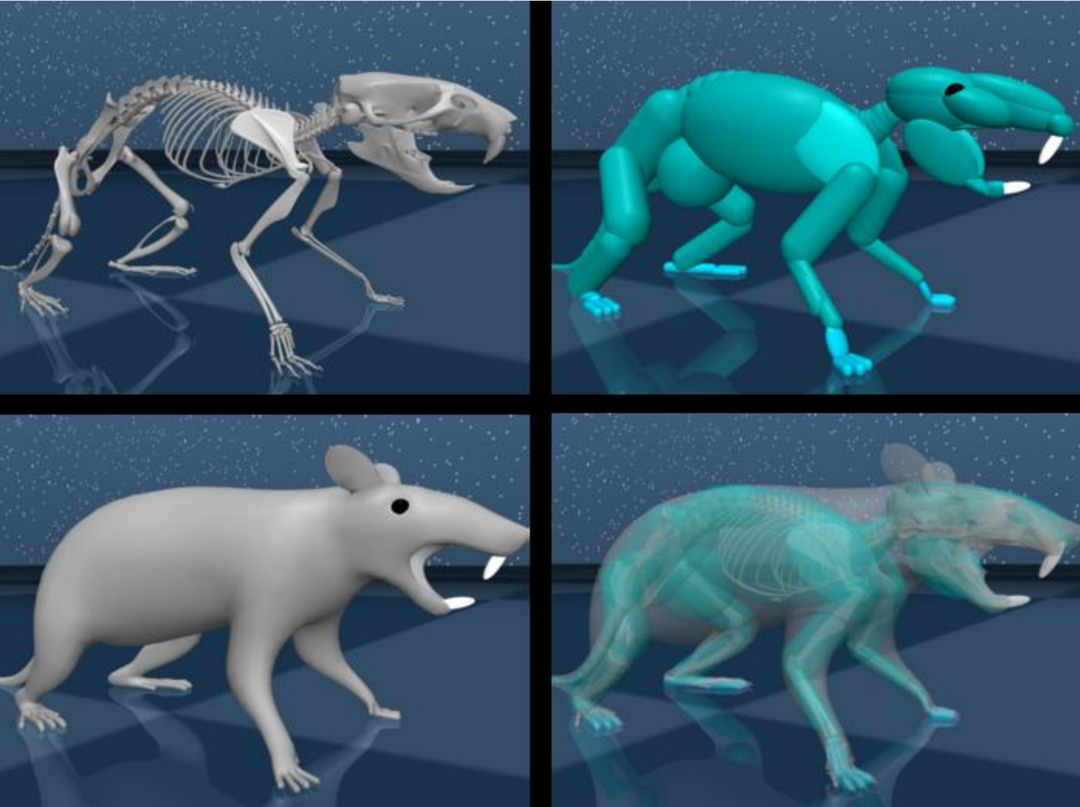 Google DeepMind used movement data from real rats to simulate virtual rats equipped with artificial brains