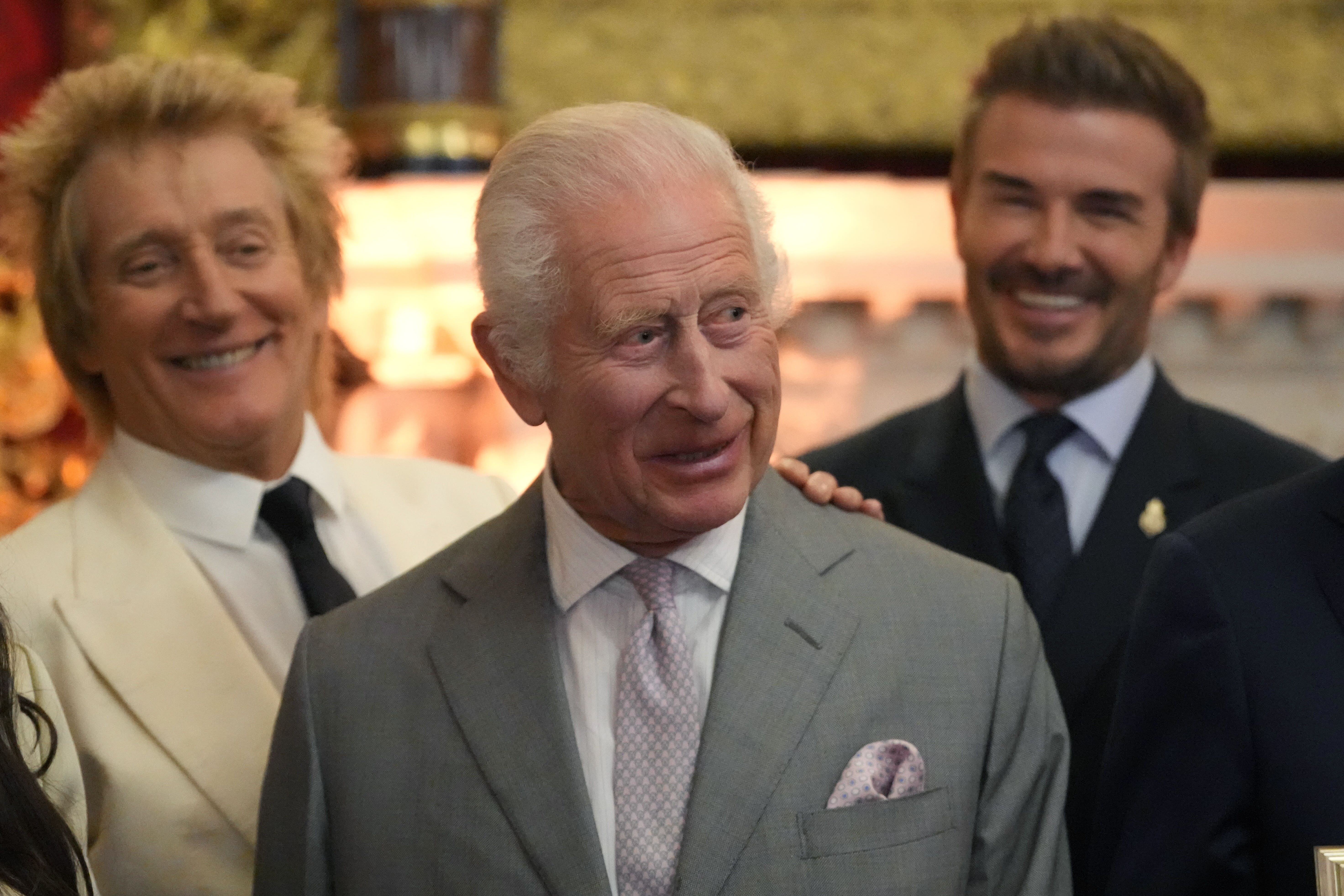 Charles smiles as he attends the King’s Foundation charity’s inaugural awards (Kirsty Wigglesworth/PA)