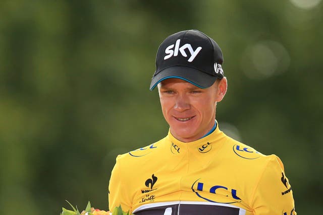 <p>Chris Froome is a four-time Tour de France winner (Mike Egerton/PA)</p>