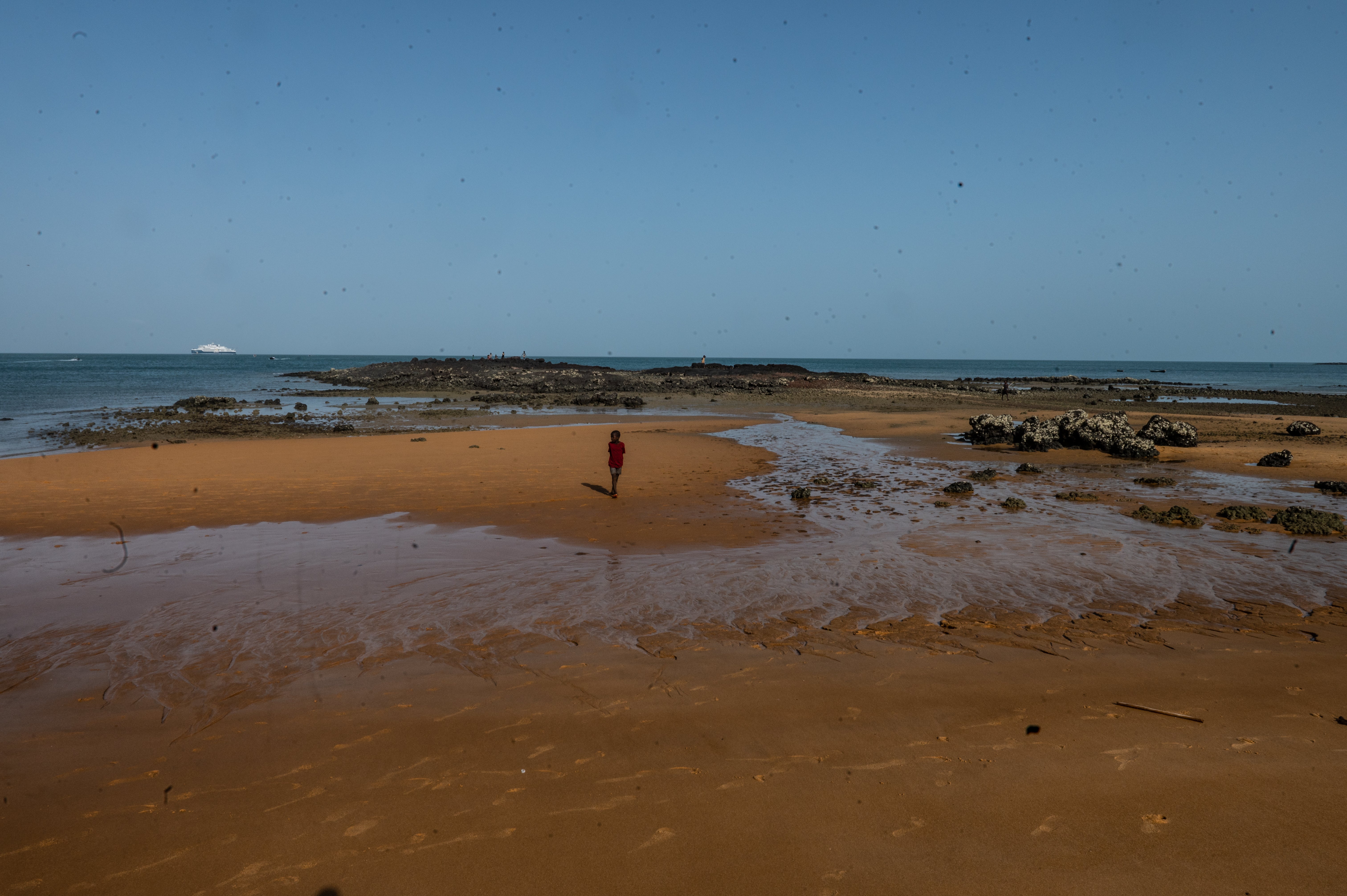 The sands of Canhabaque Island