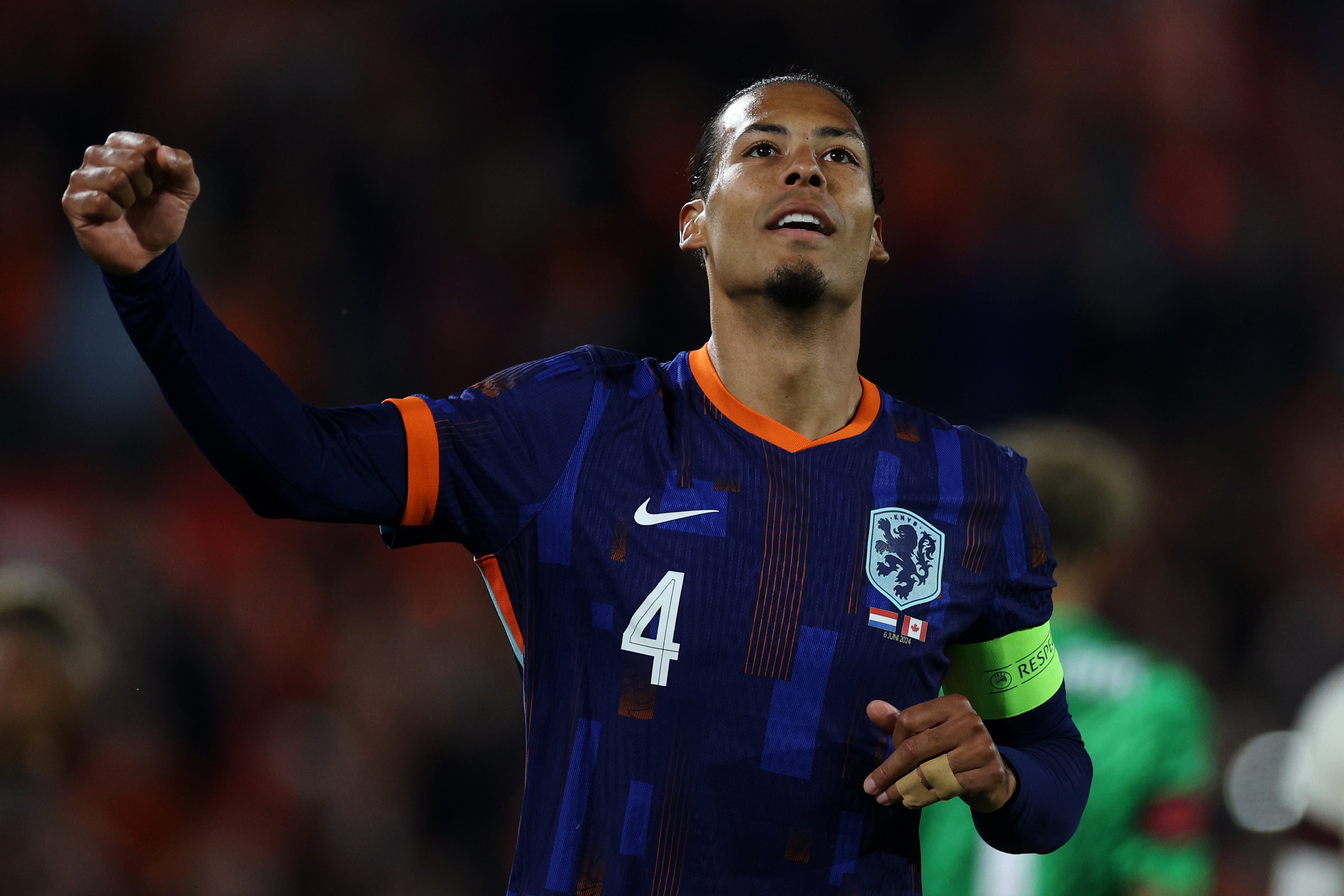 Virgil Van Dijk will be a key part of the Netherlands’ Euro 2024 campaign