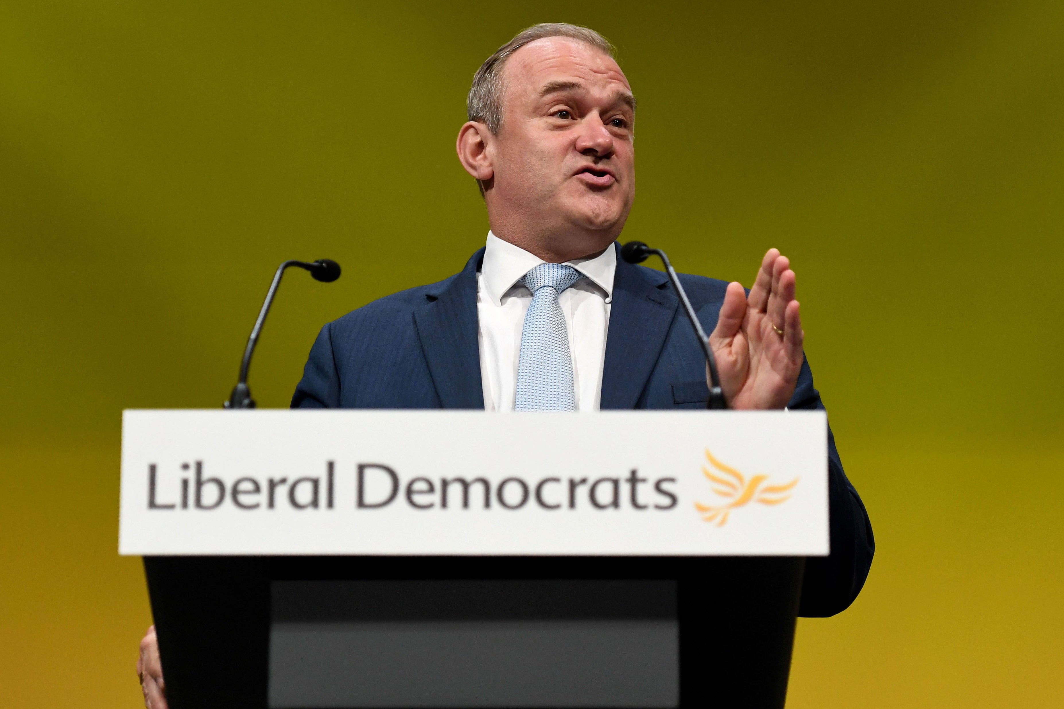 Liberal Democrat leader Ed Davey has vowed to introduce a ‘dad month’ for new dads