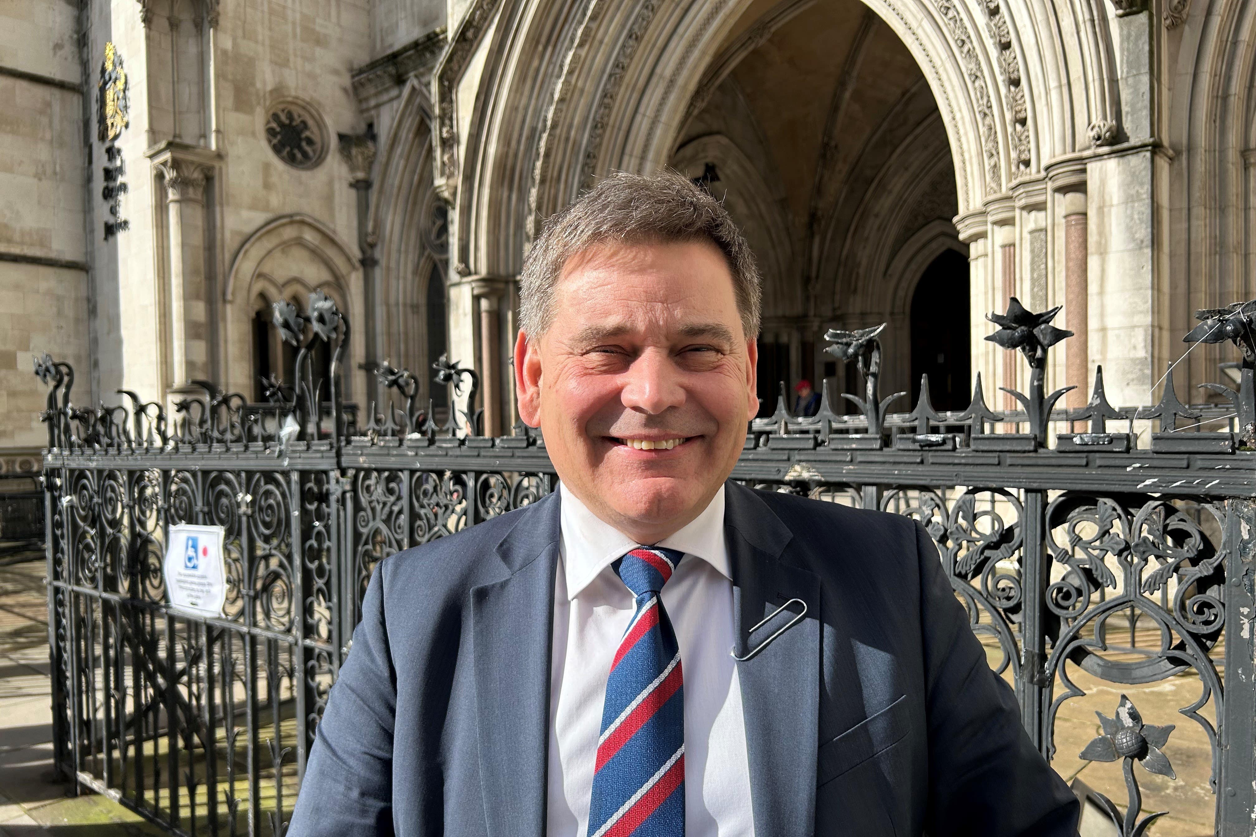 Former health secretary Matt Hancock libelled parliamentary candidate Andrew Bridgen to a ‘devastating extent’ by accusing him of antisemitism on social media, the High Court has been told (Tom Pilgrim/PA)