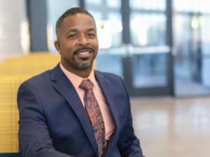 Superintendent Rainey Briggs, pictured, is speaking out about his experience after a white dad shoved him off a graduation stage to prevent him from shaking his daughter’s hand