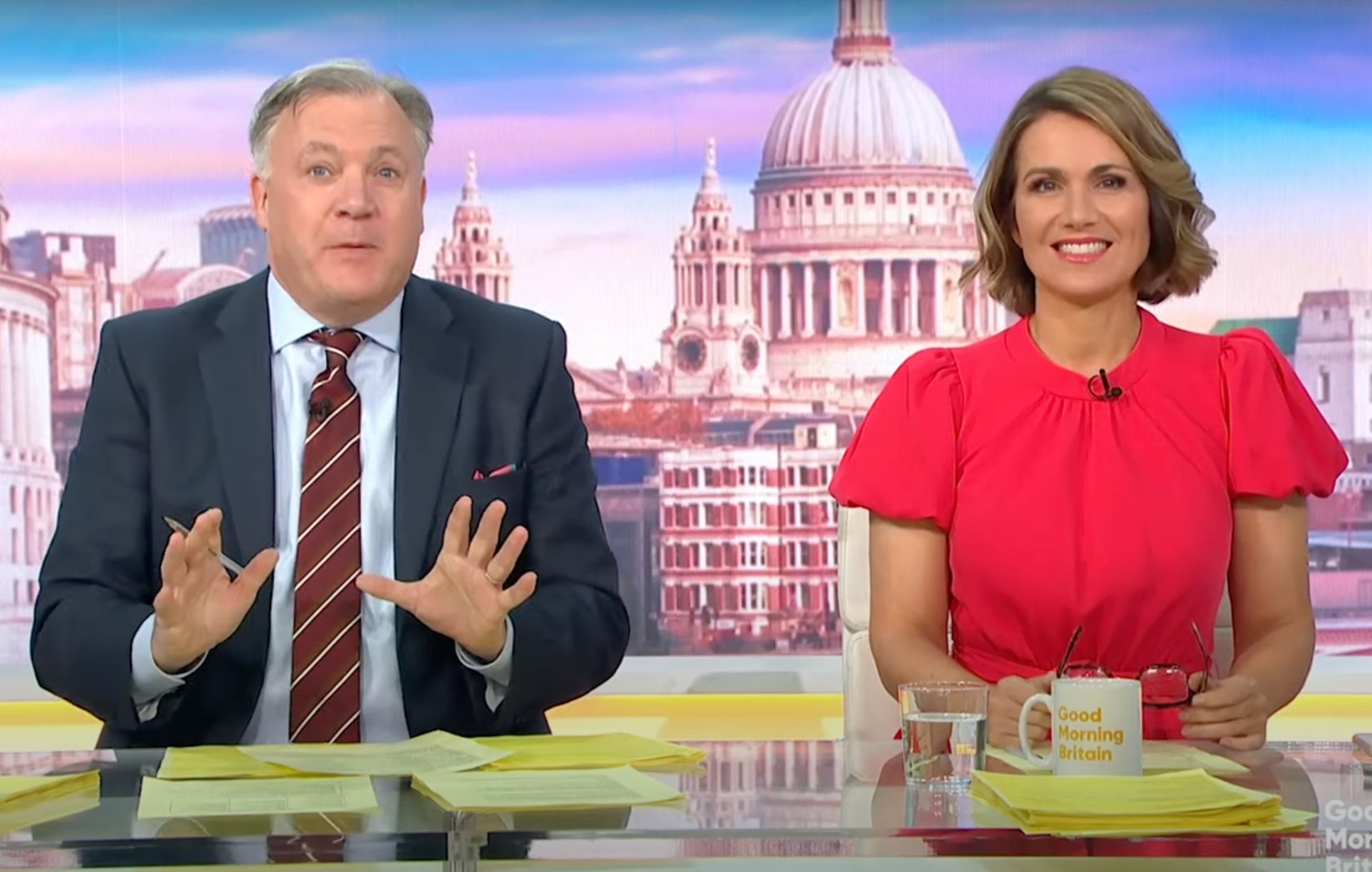 Ed Balls and Susanna Reid on ‘Good Morning Britain’