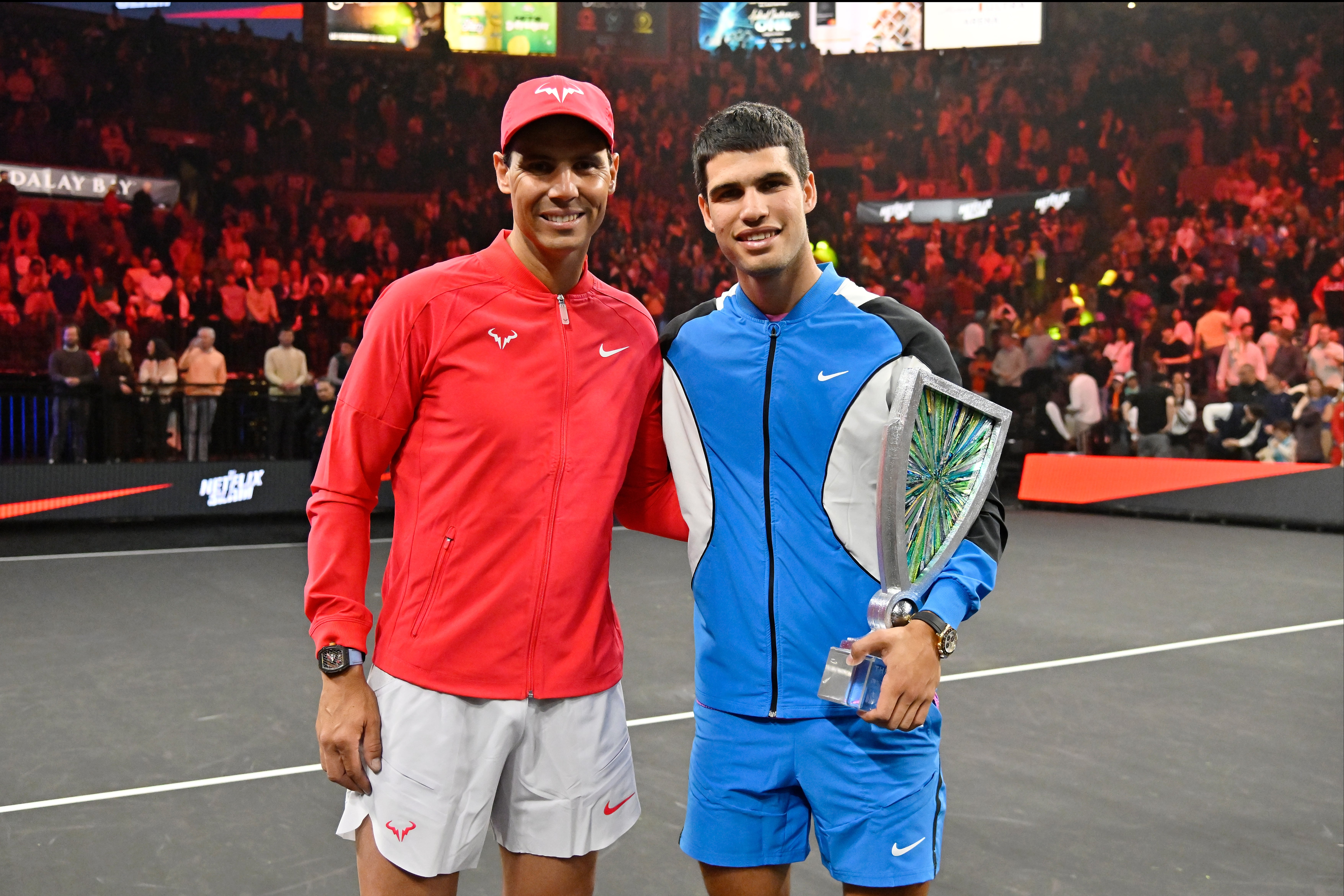 Rafael Nadal and Carlos Alcaraz will unite in the men’s doubles in Paris