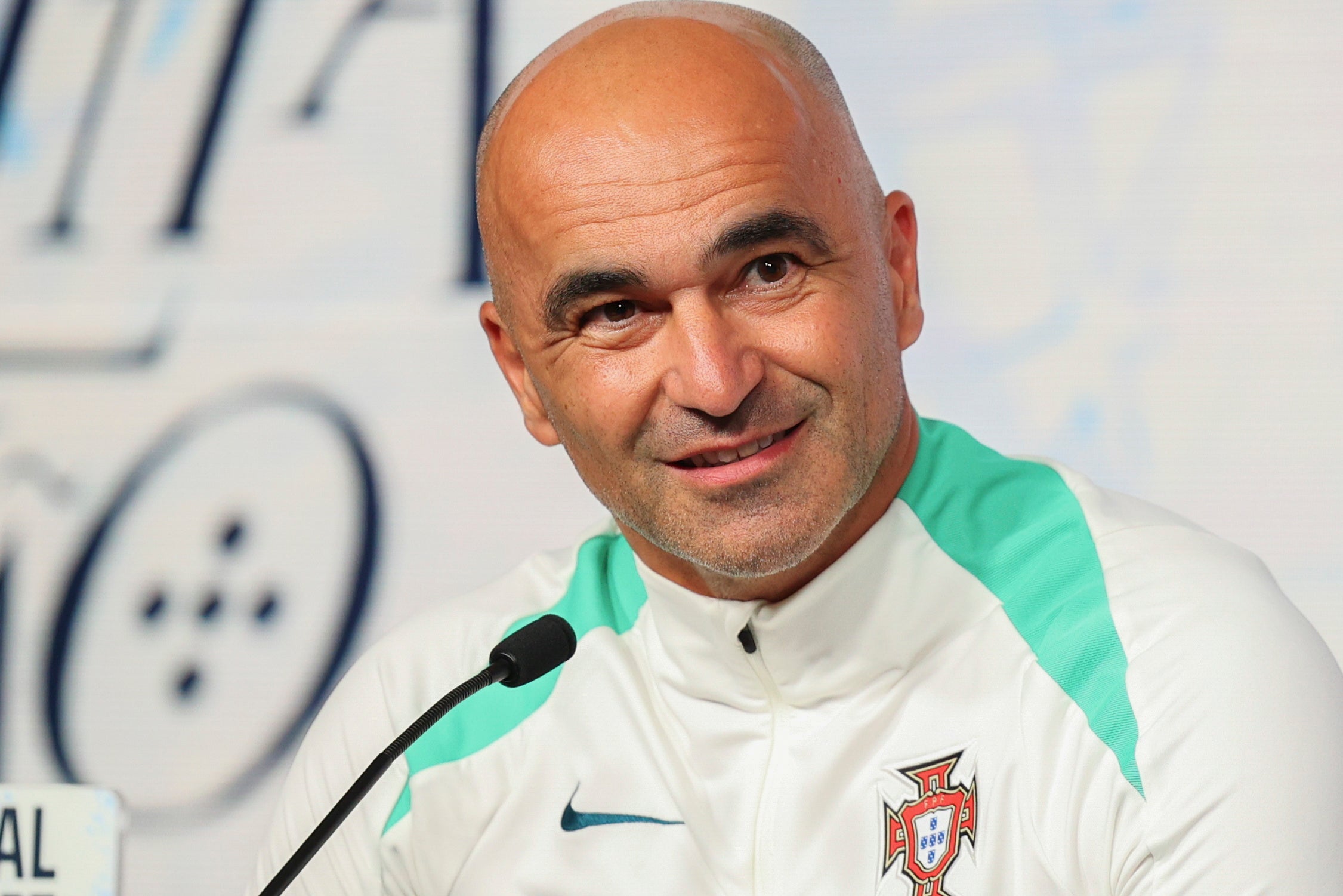 Portugal boss Roberto Martinez