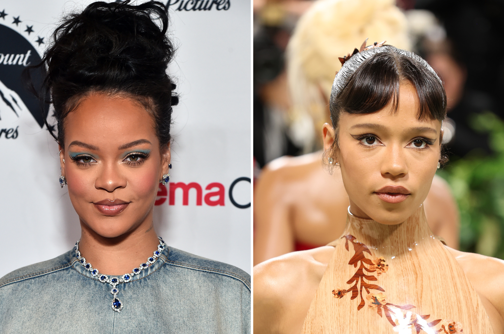 ‘Just gorgeous, she’s stunning,’ Rihanna gushed of Taylor Russell