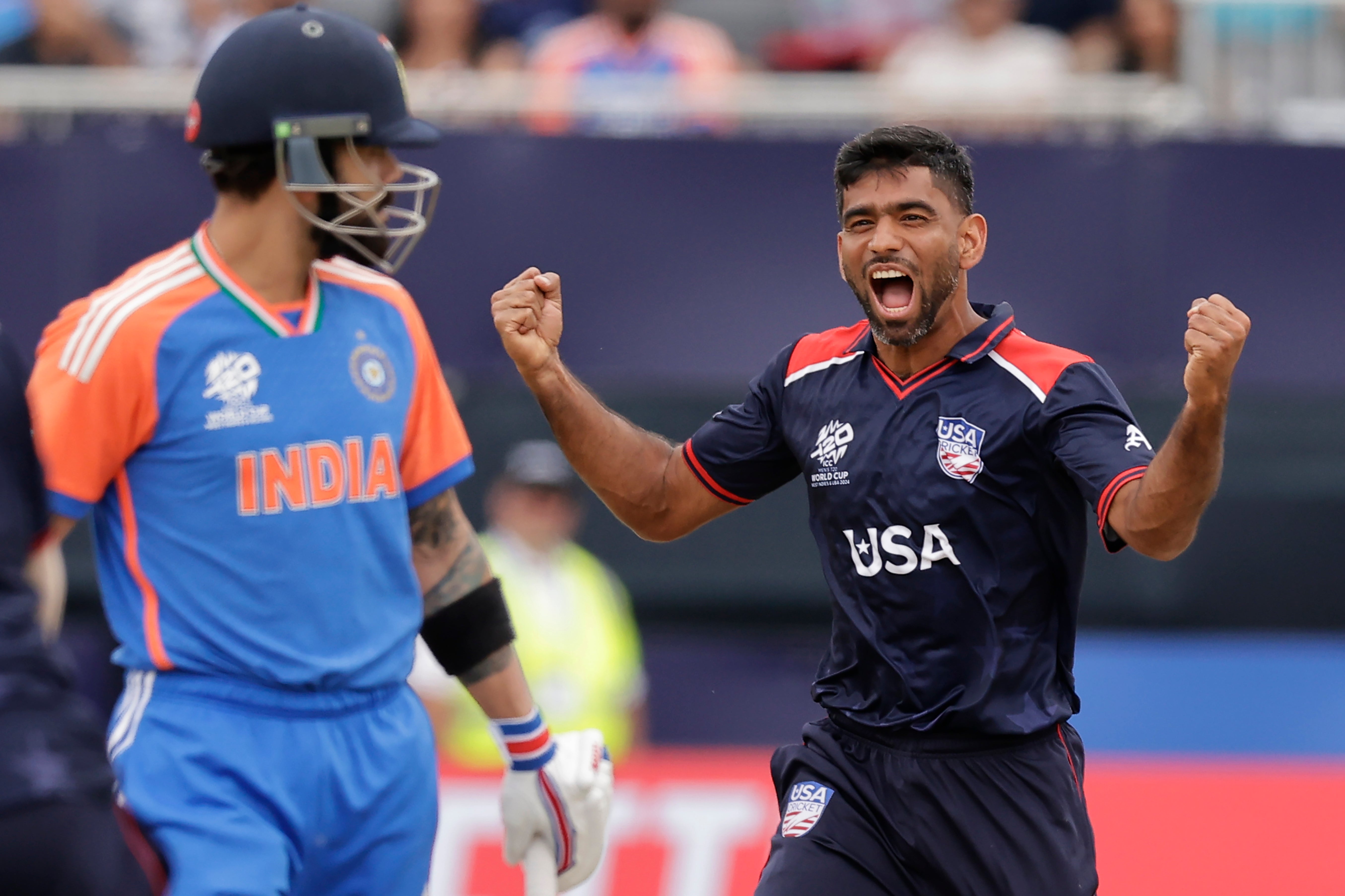 APTOPIX T20 Cricket WCup USA India