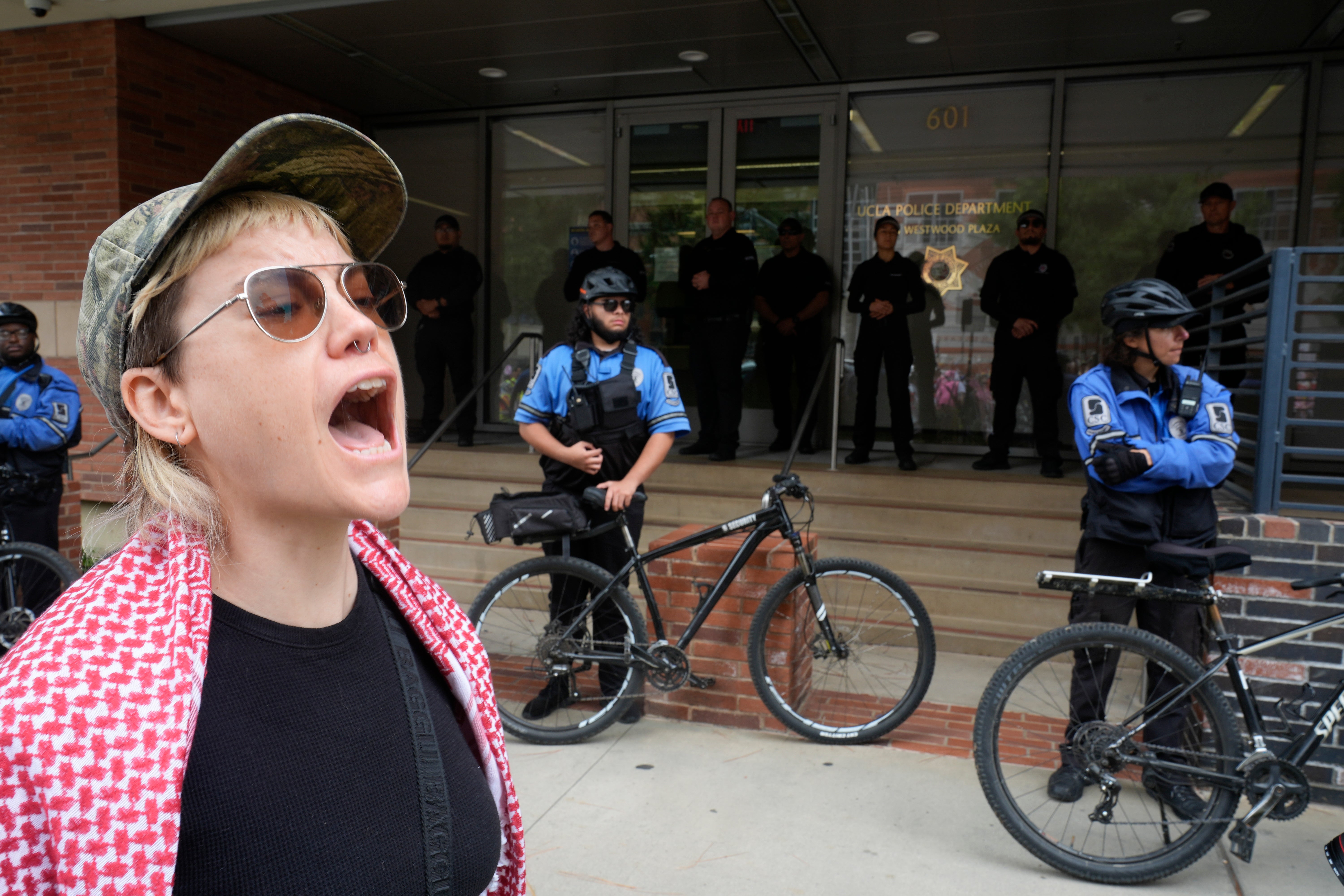 Campus Protests UCLA Chancellor