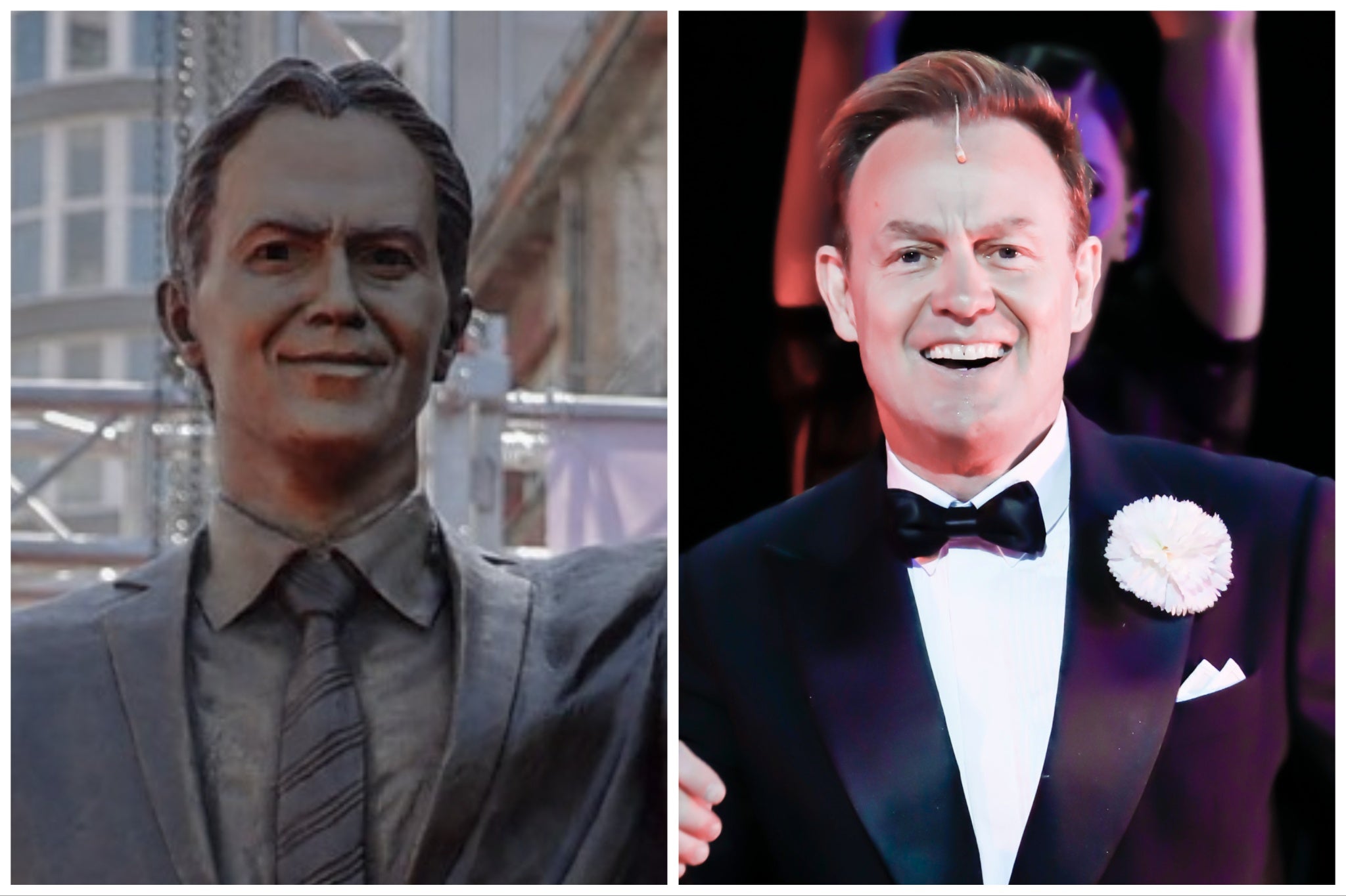 Blair’s statue drew comparisons to the ‘Neighbours’ star