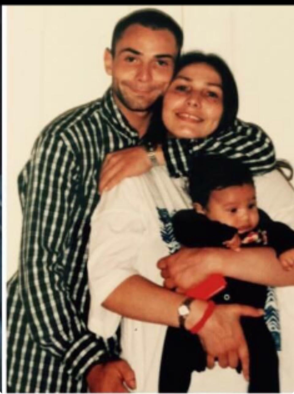 IPP prisoner Yusuf Ali, now 50, with his motherJacqueline and his younger brother Hamza