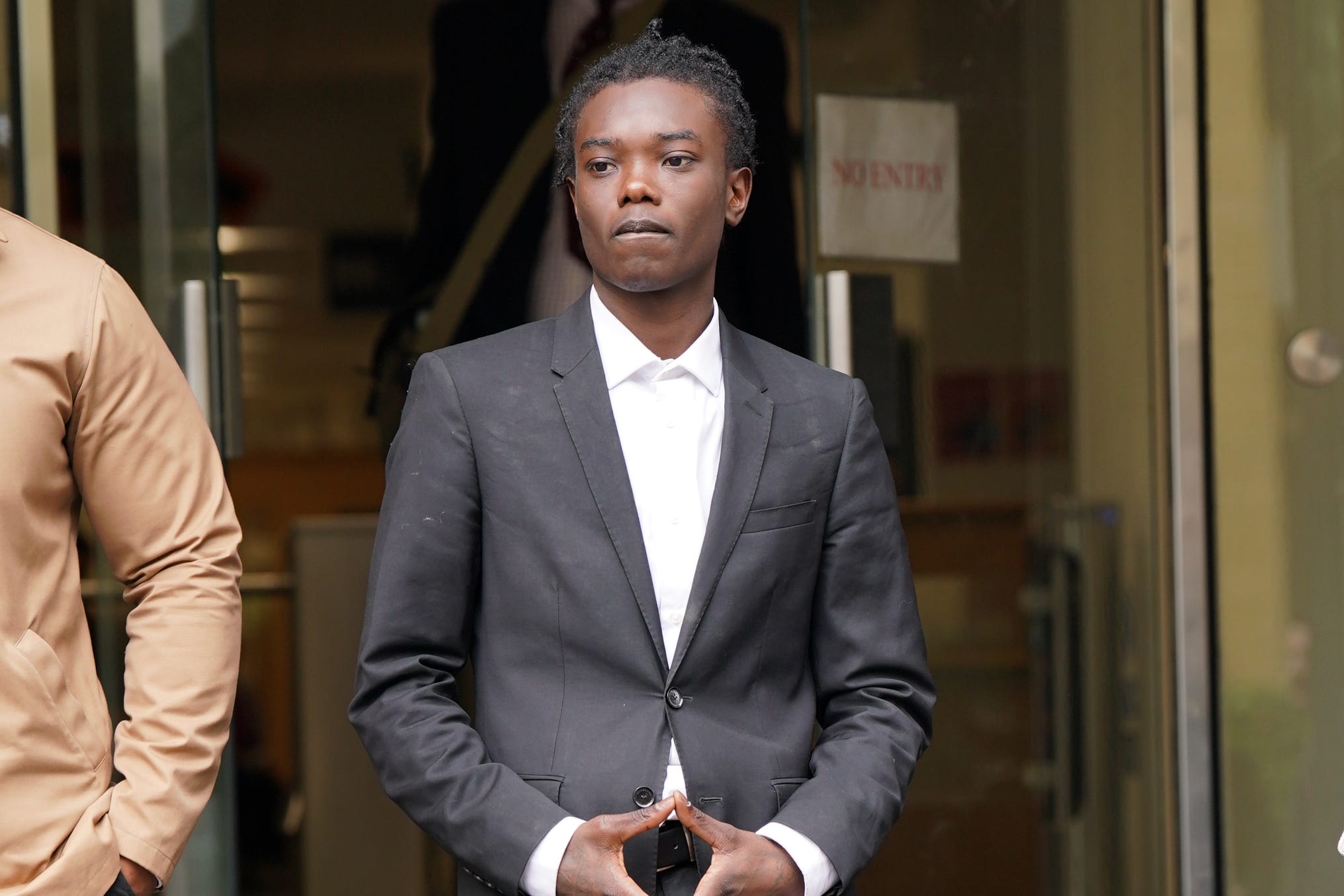 The social media star, whose real name is Bacari-Bronze O’Garro, was appearing at Highbury Corner Magistrates’ Court in London (Lucy North/PA)