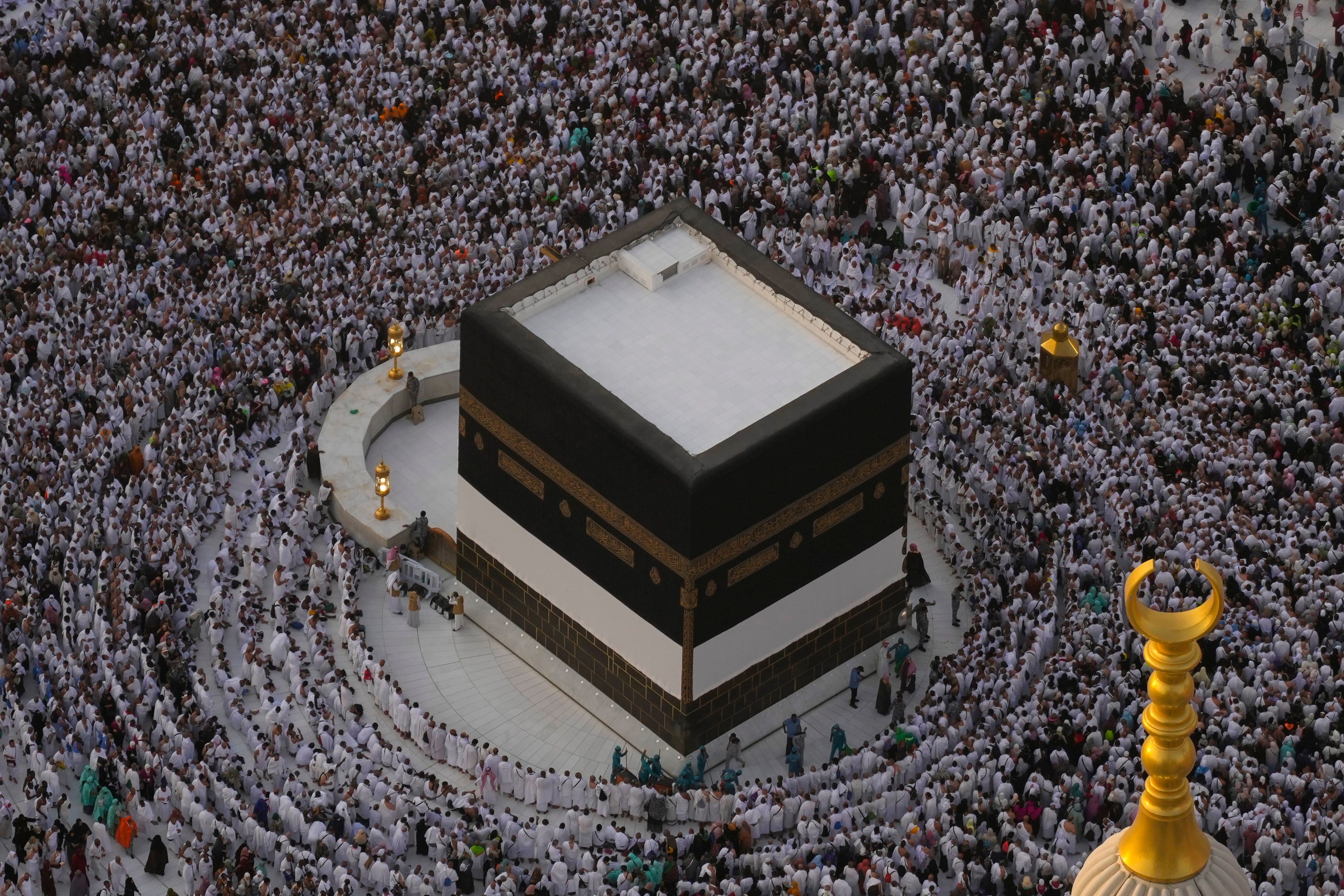 APTOPIX Saudi Arabia Hajj