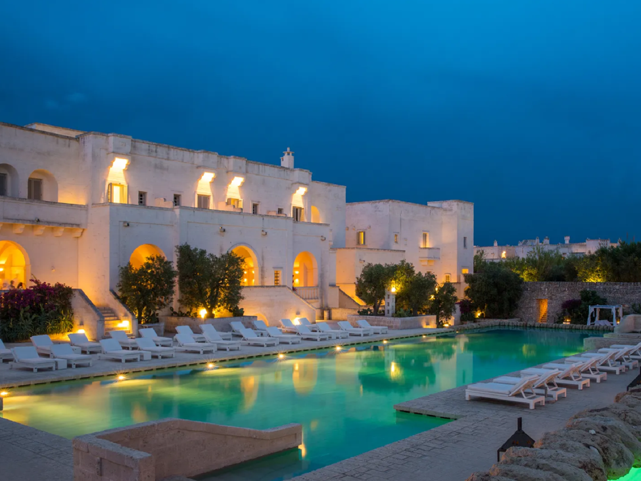 Borgo Egnazia has four different swimming pools should the G7 leaders have time for a dip