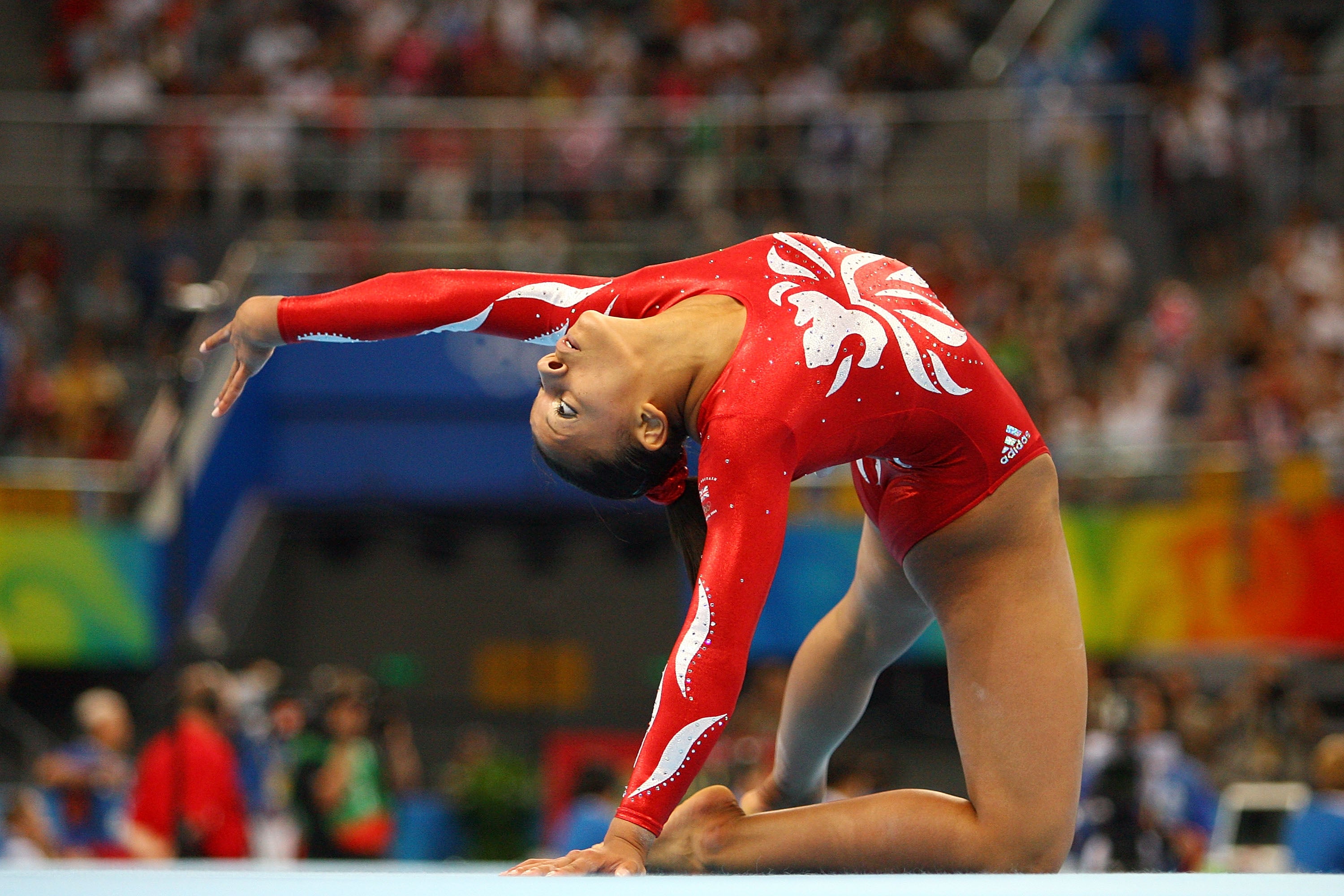 Becky Downie competed at her first Olympic games in 2008