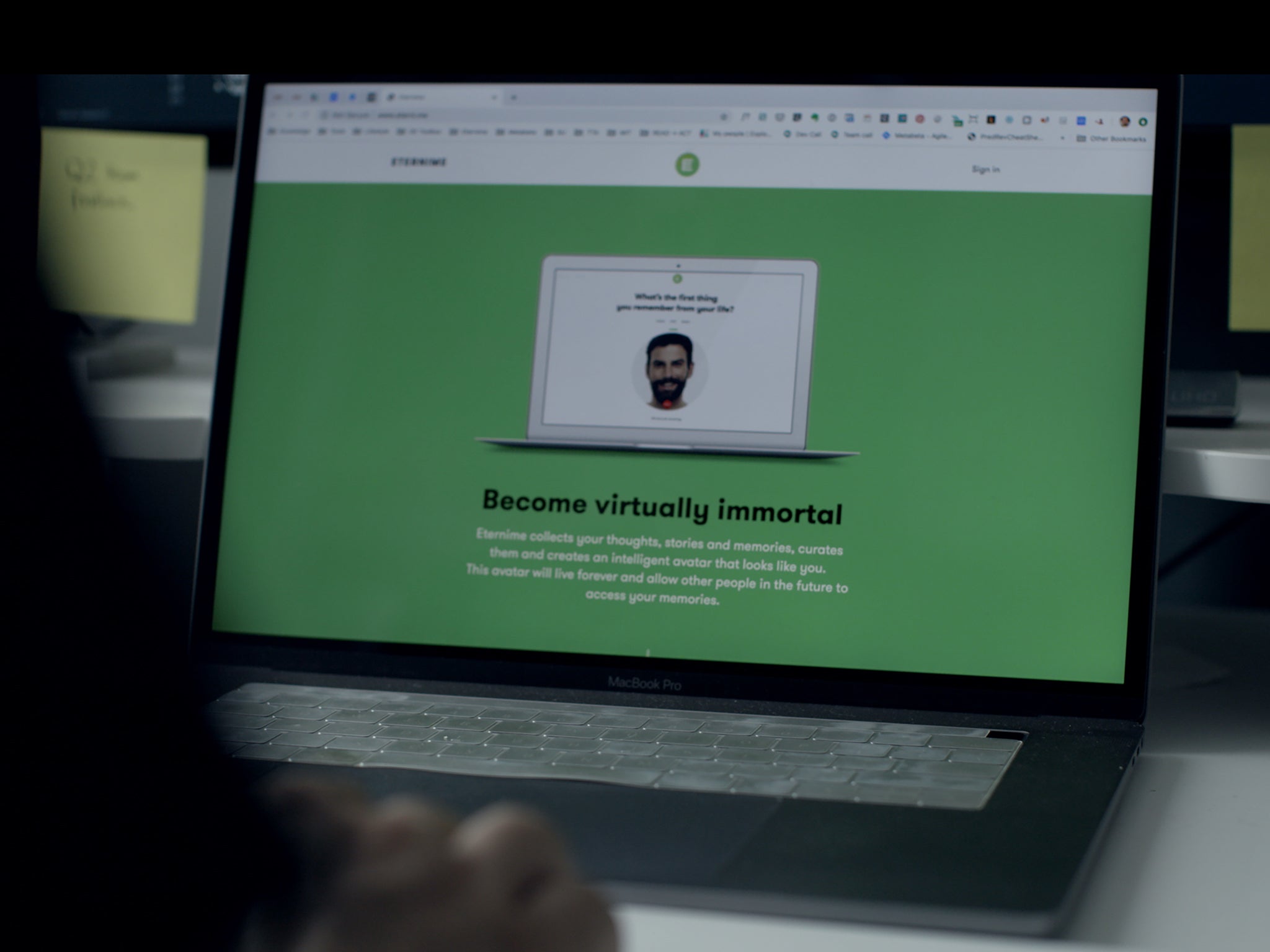 Right now there’s no regulation or ethical responsibility of companies developing AI for the afterlife